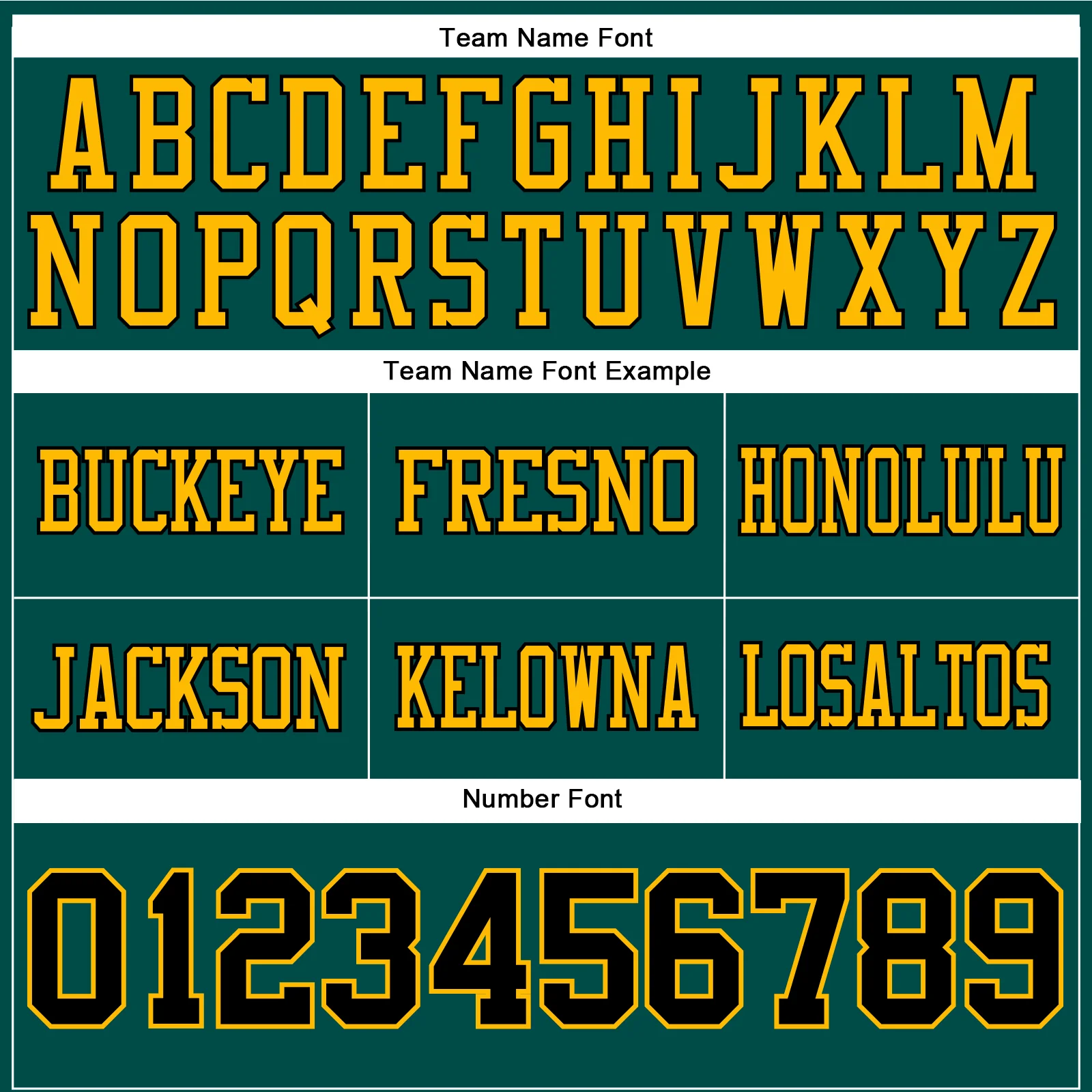 Custom Midnight Green Black-Old Gold Authentic Football Jersey - Image 4