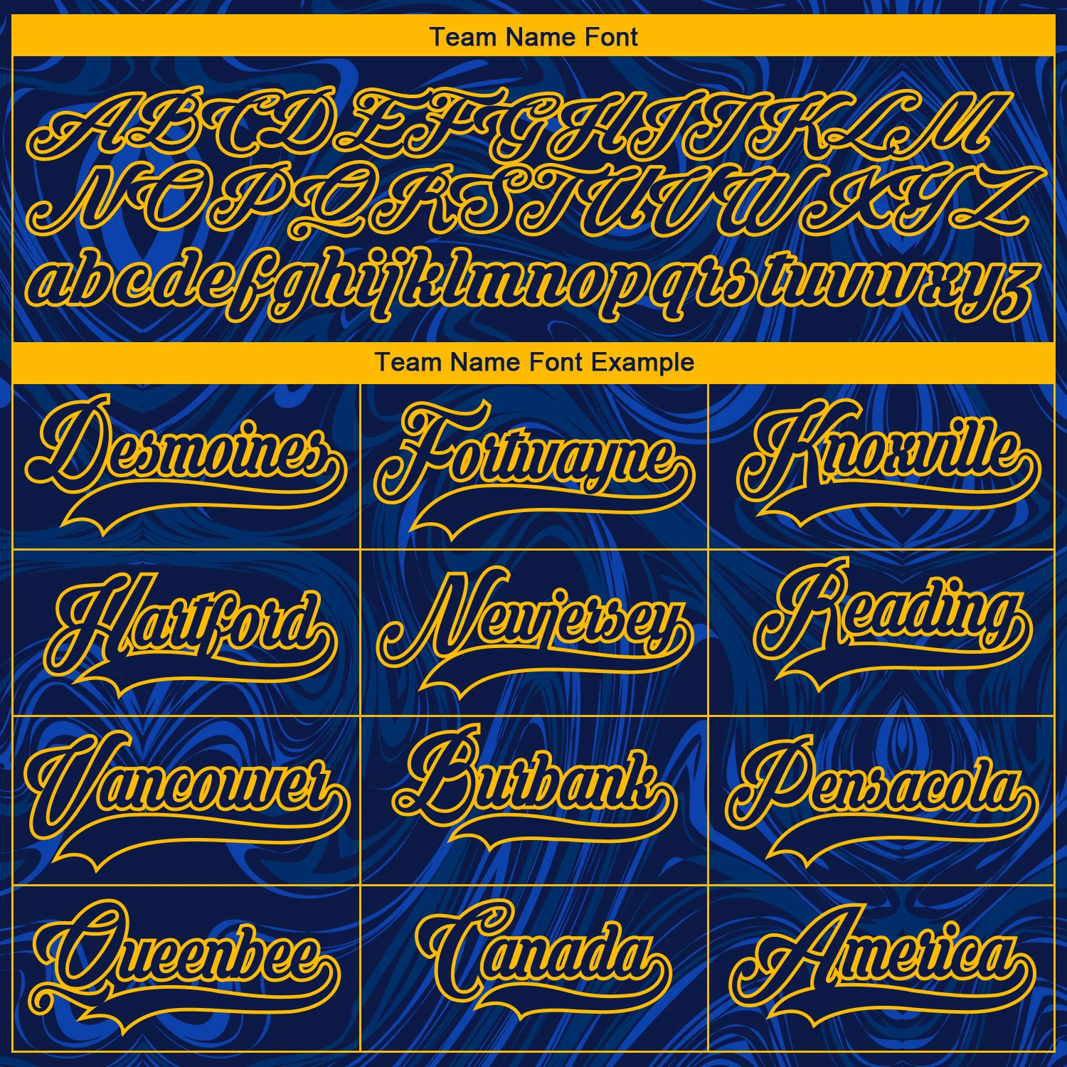 Custom Navy Gold-White 3D Splash Art Hockey Lace Neck Jersey - Image 6