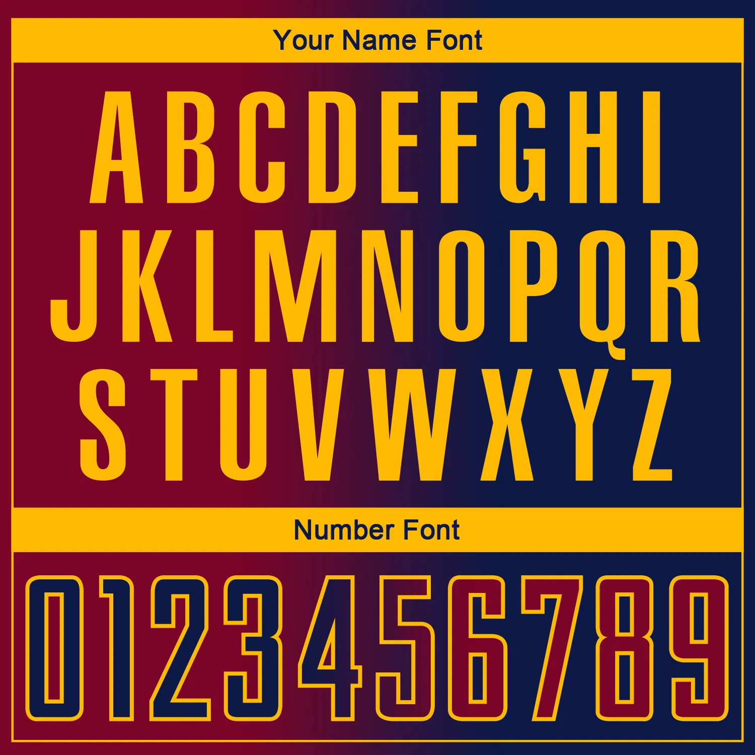 Custom Navy Maroon-Gold Sublimation Gradient Fashion Soccer Uniform Jersey - Image 6