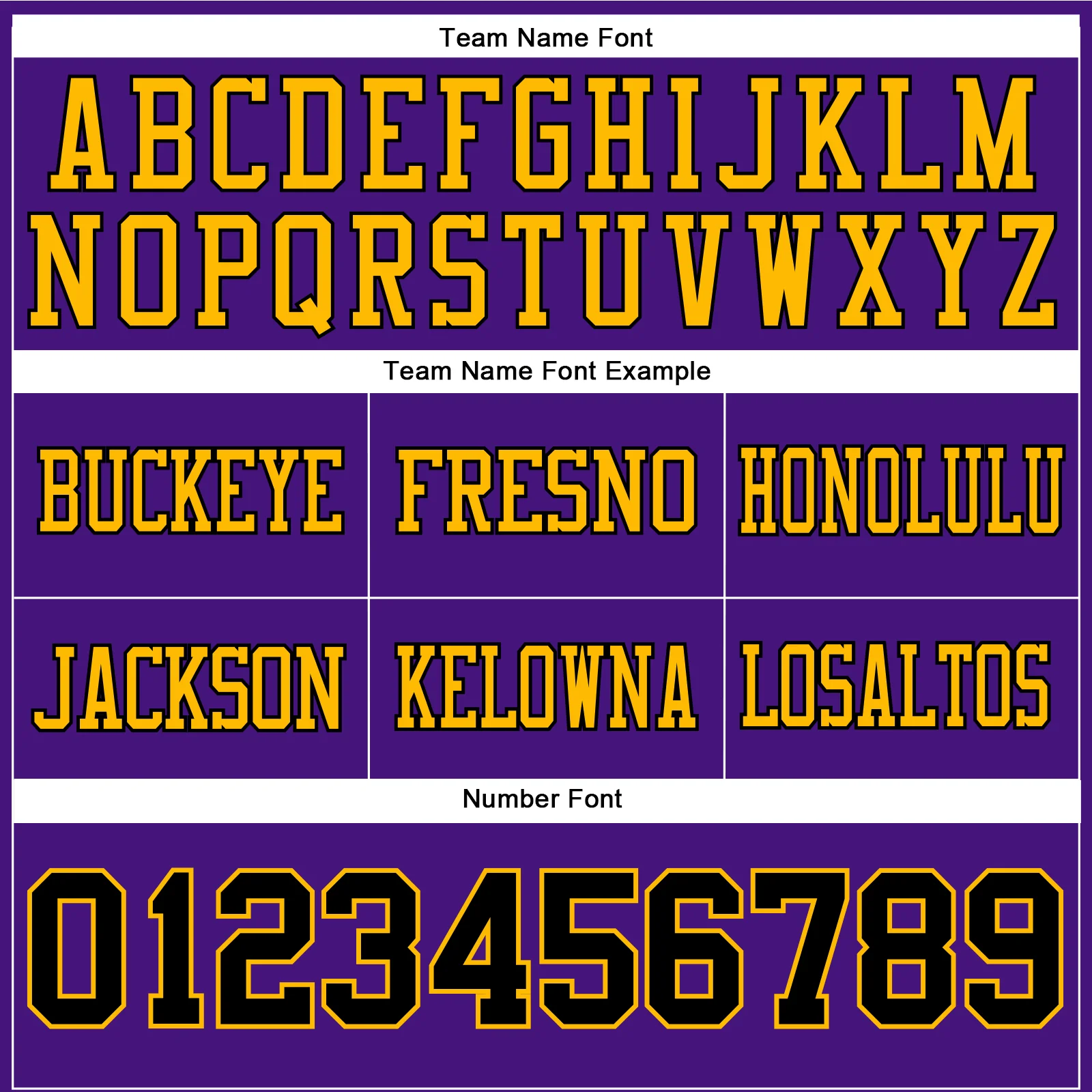 Custom Purple Black-Gold Authentic Football Jersey - Image 4