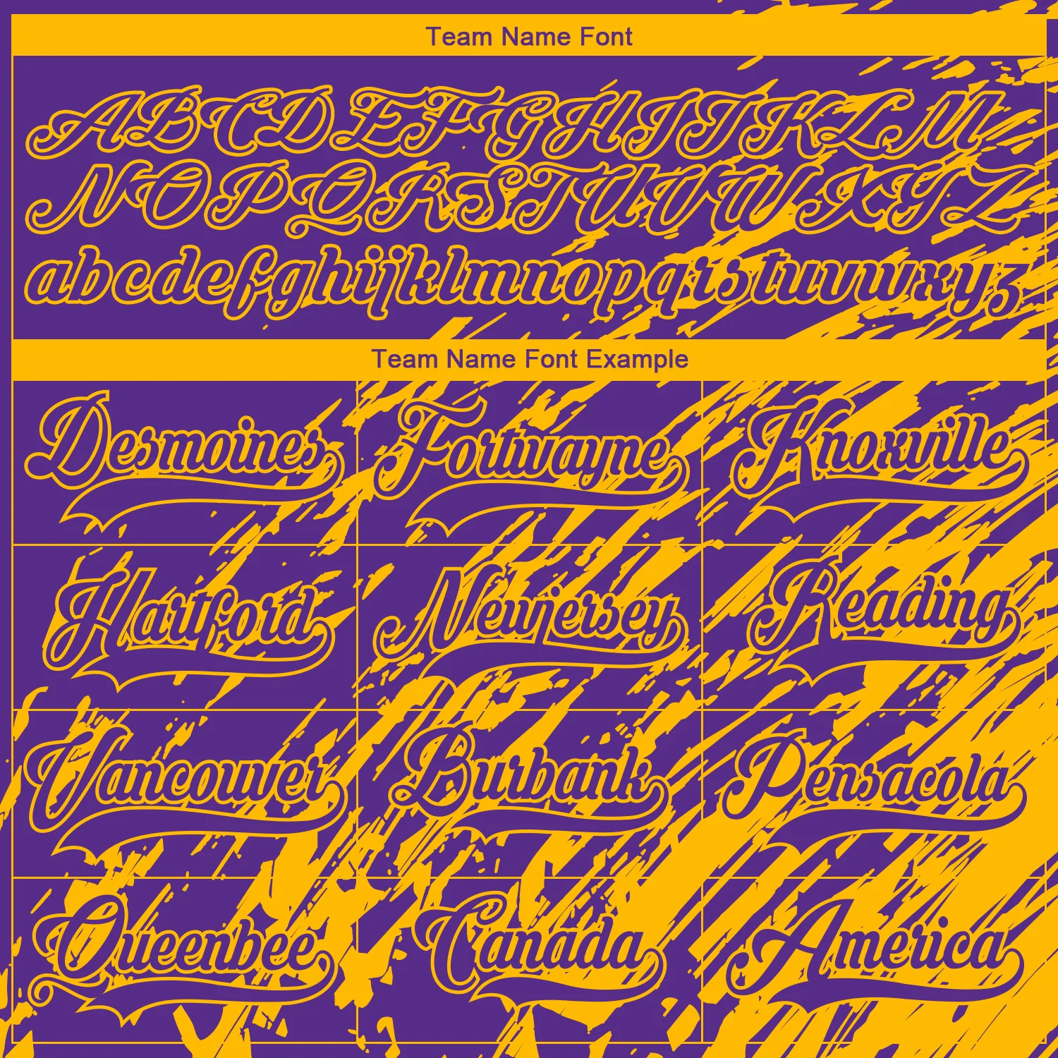 Custom Purple Gold-White 3D Splash Art Hockey Lace Neck Jersey - Image 6