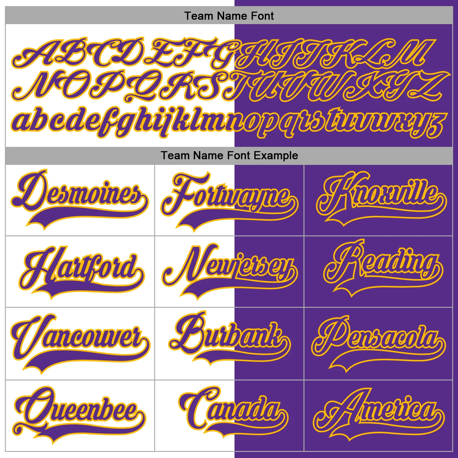 Custom Purple Gold-White Split Fashion Hockey Lace Neck Jersey - Image 4