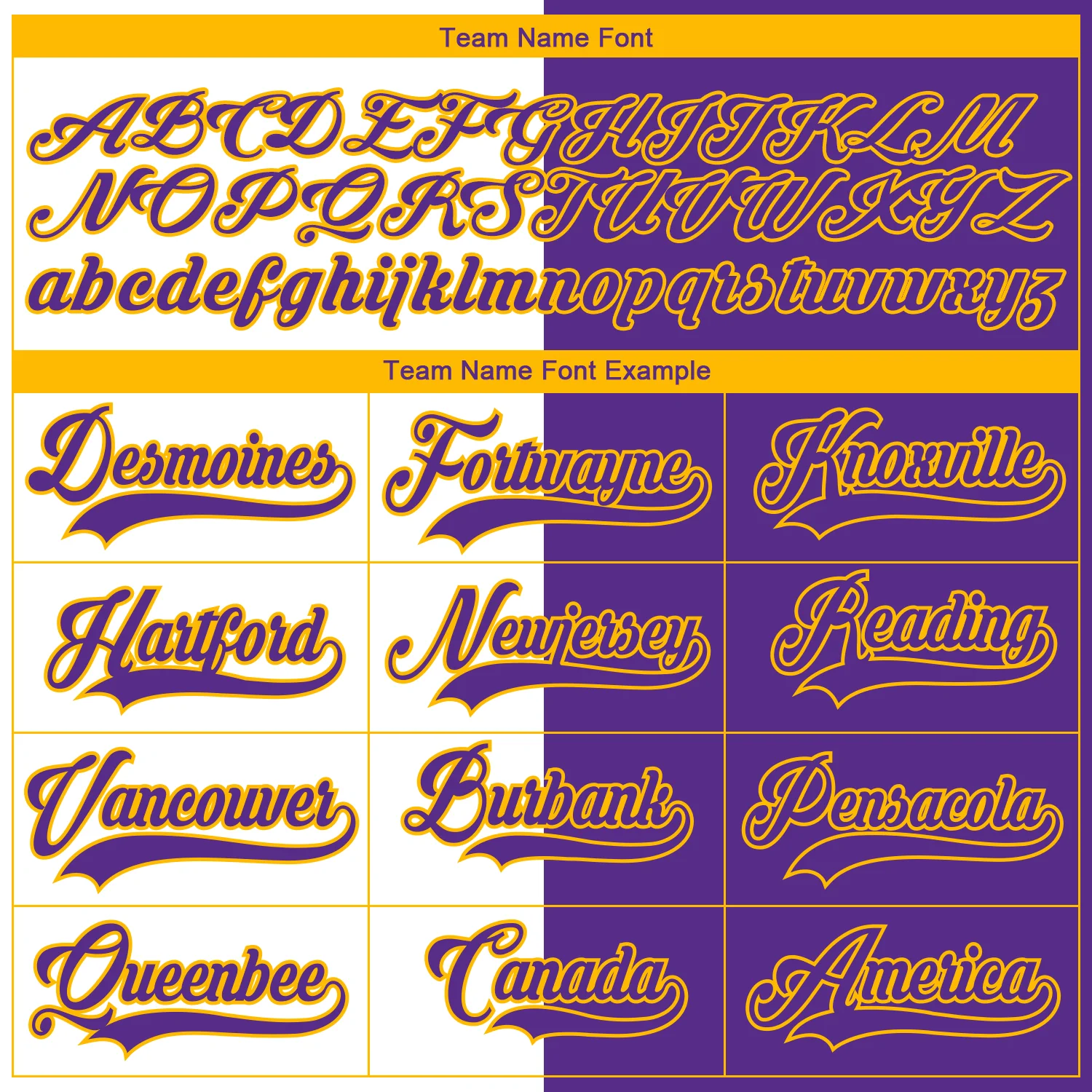 Custom Purple Gold-White Split Fashion Hockey Lace Neck Jersey - Image 6