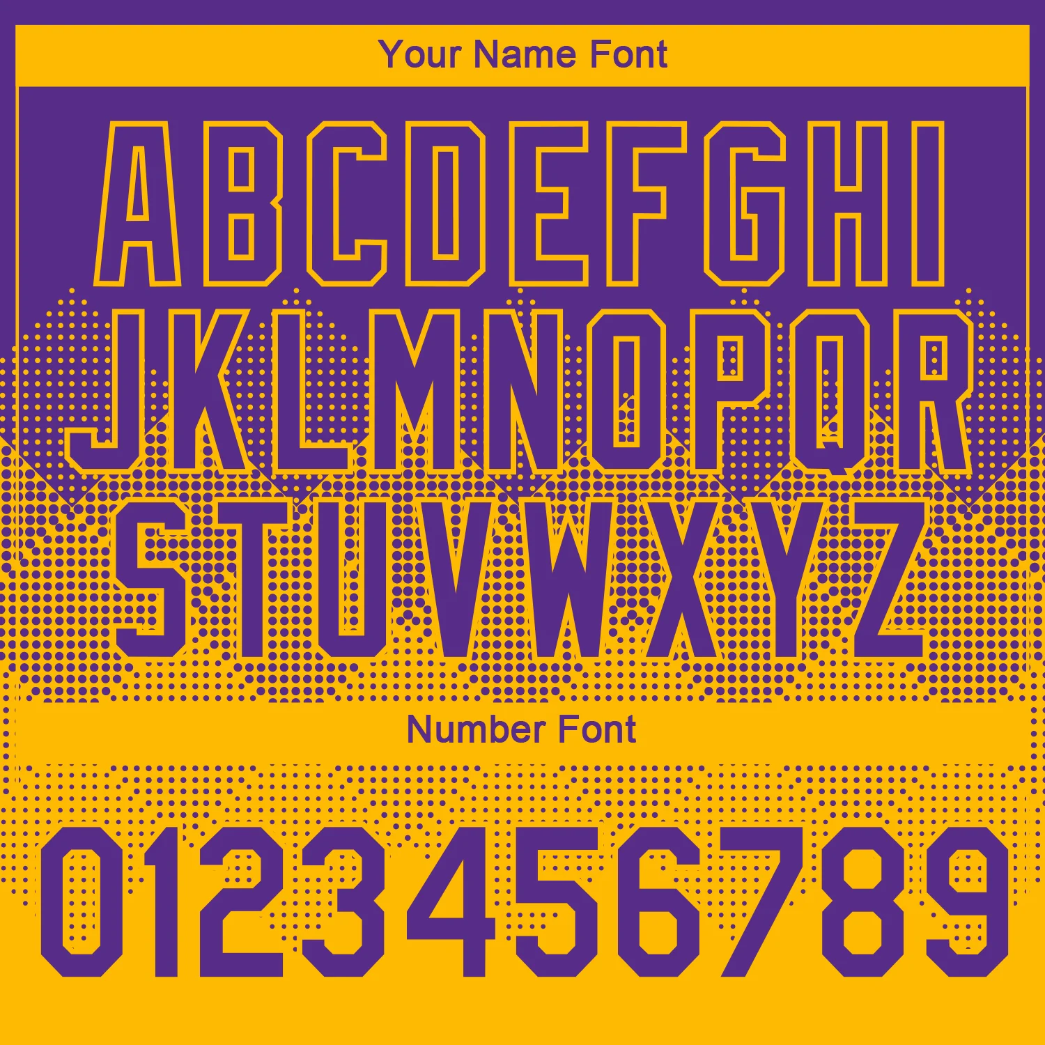 Custom Purple Gold 3D Pattern Design Gradient Square Shapes Performance T-Shirt - Image 4