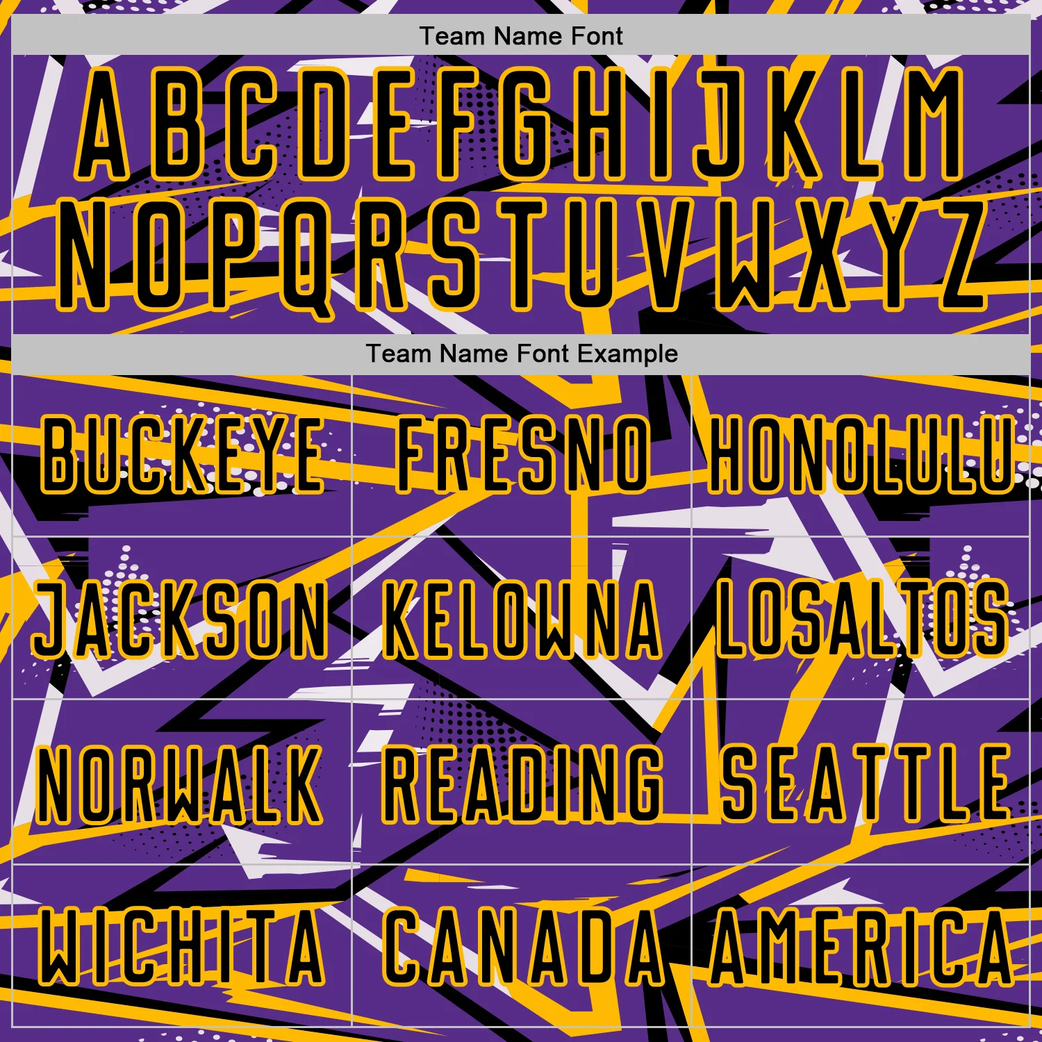 Custom Purple Black Gold-White Abstract Geometric Stripes Sports Sublimation Soccer Uniform Jersey - Image 5
