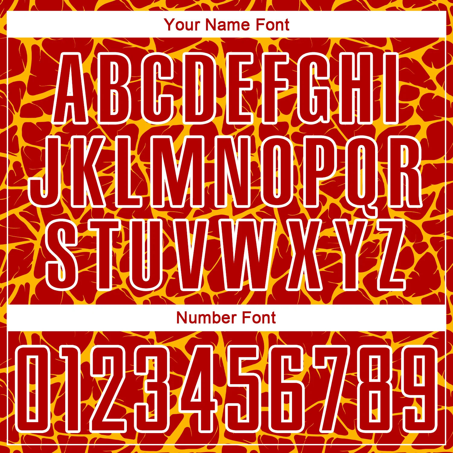 Custom Red Gold-White Abstract Network Splash Sublimation Soccer Uniform Jersey - Image 6