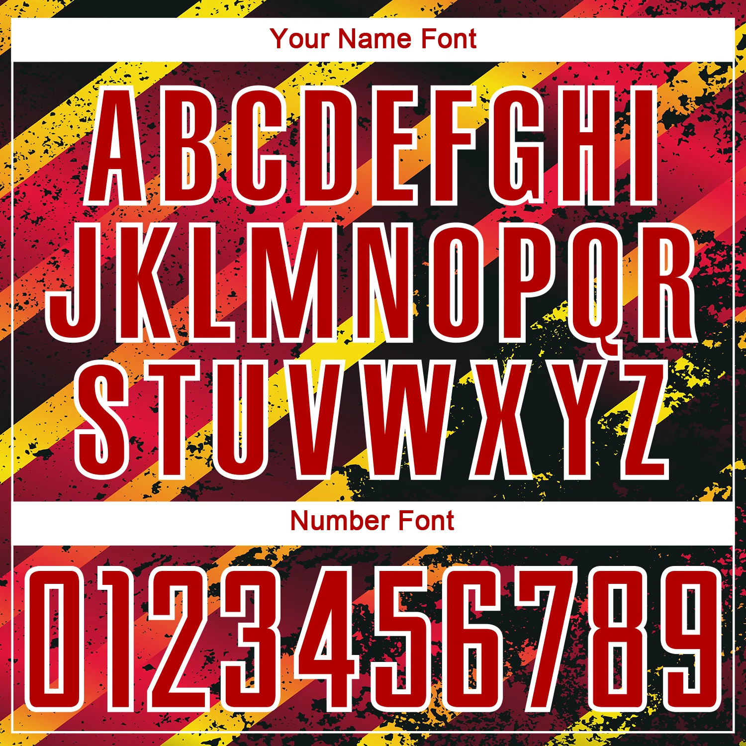 Custom Red Gold-Black Splash Sublimation Soccer Uniform Jersey - Image 6