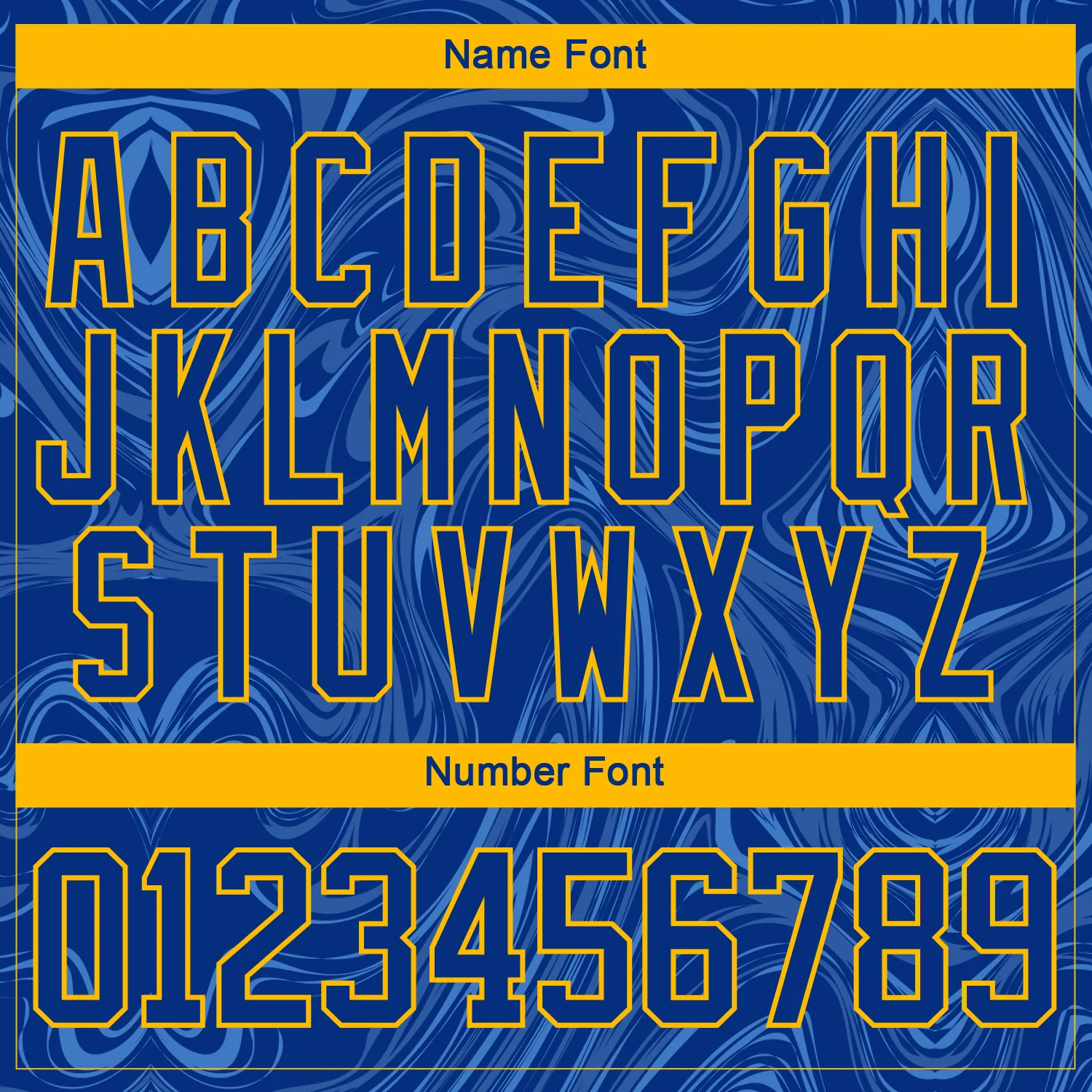 Custom Royal Gold-White 3D Splash Art Hockey Lace Neck Jersey - Image 7