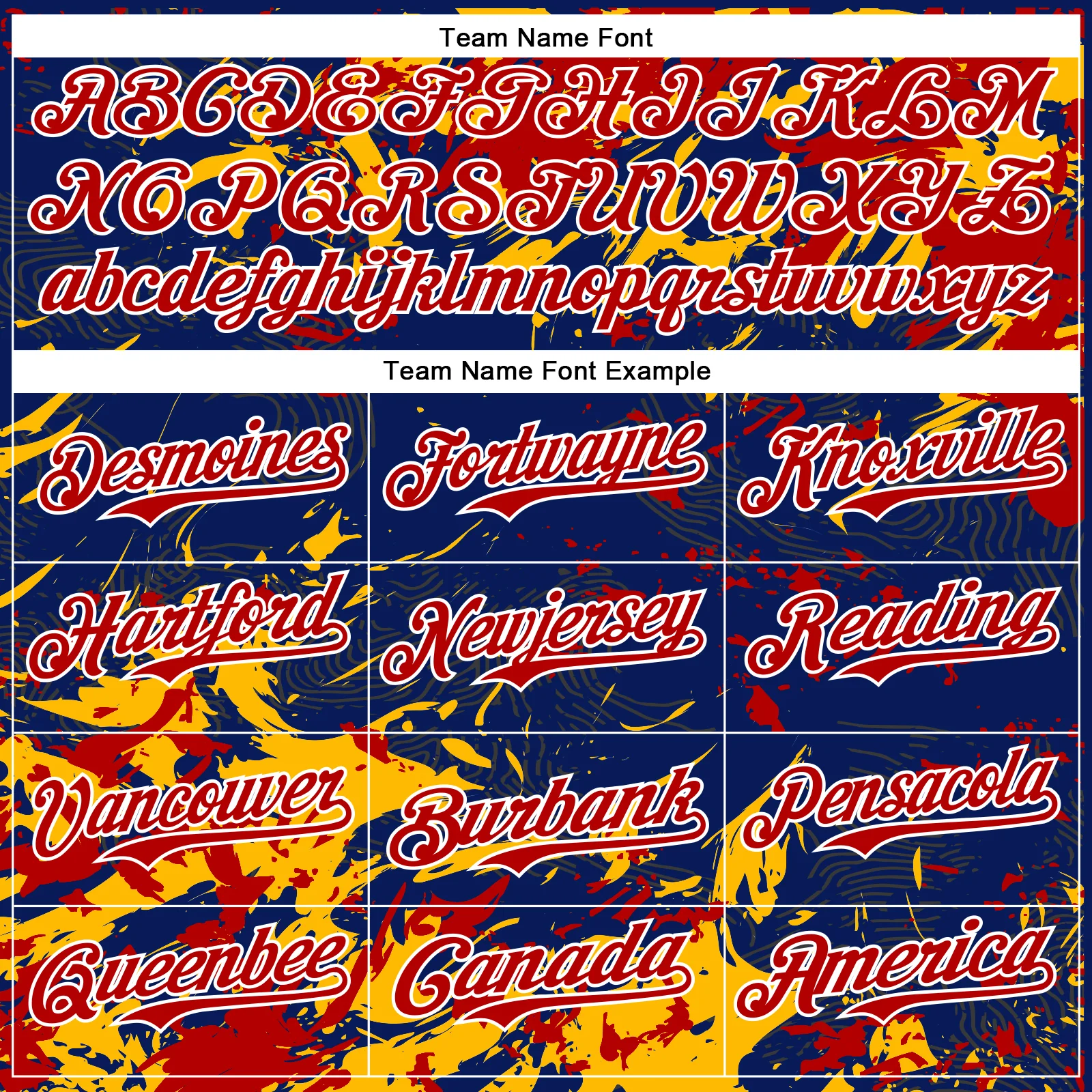 Custom Royal Red Gold-White Splash Bomber Full-Snap Varsity Letterman Hoodie Jacket - Image 5