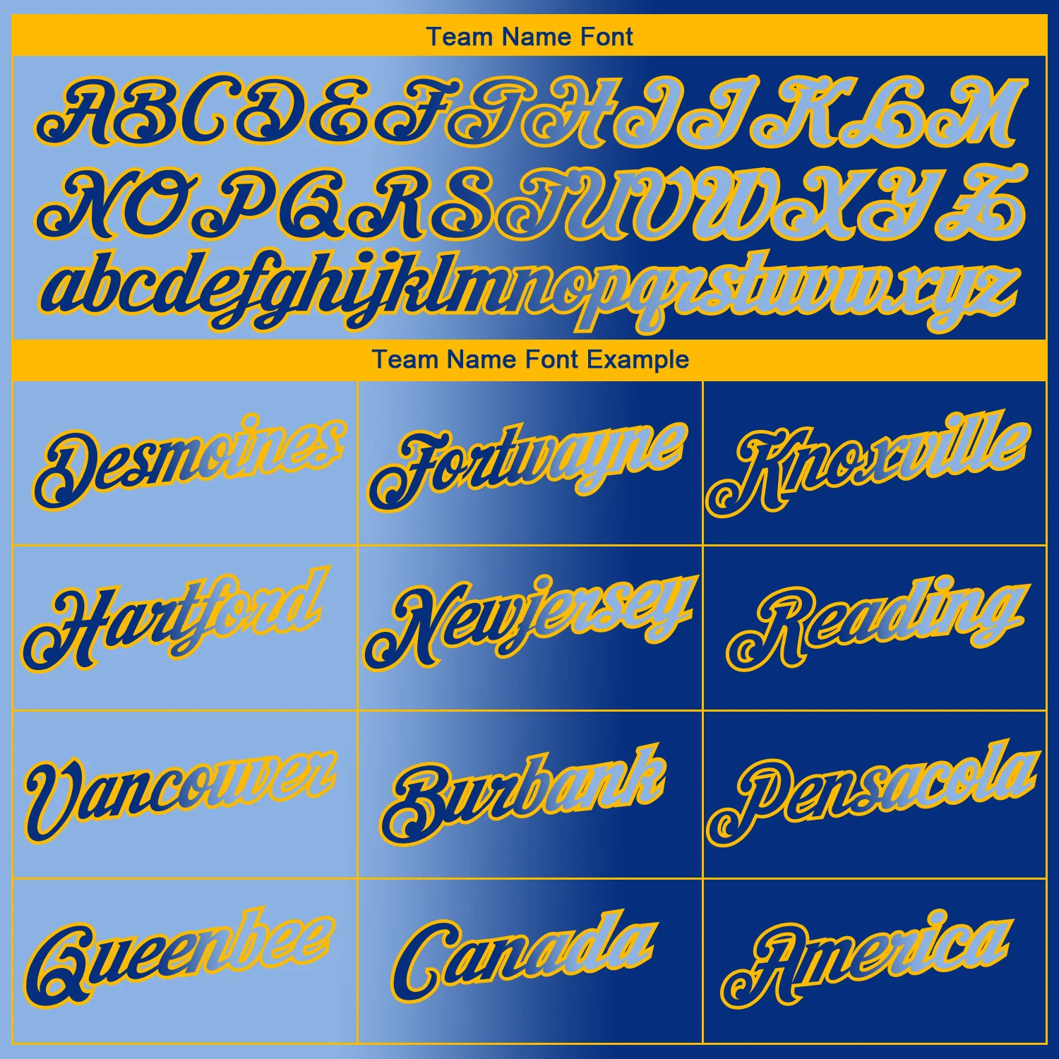 Custom Royal Light Blue-Gold Gradient Fashion Performance T-Shirt - Image 3