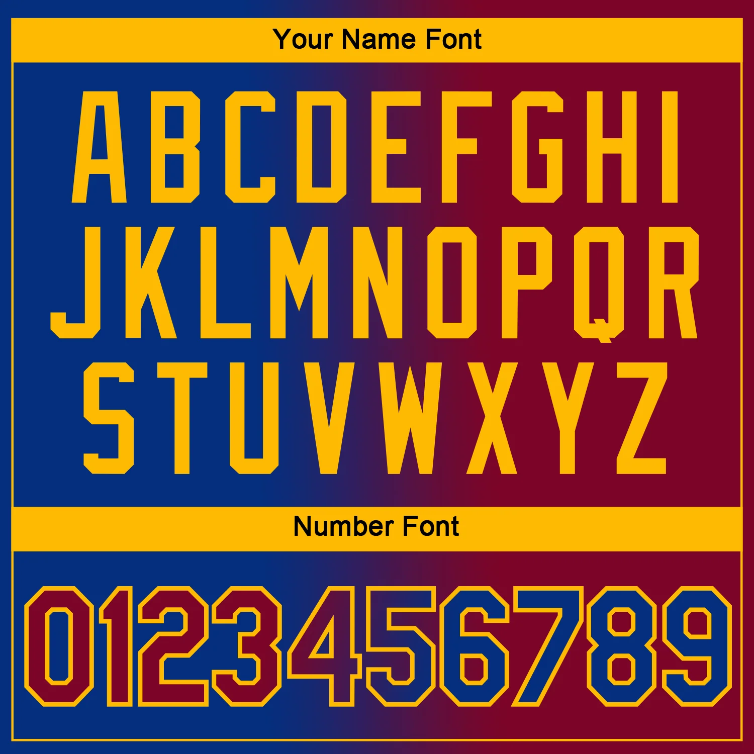Custom Royal Maroon-Gold Gradient Fashion Performance T-Shirt - Image 4