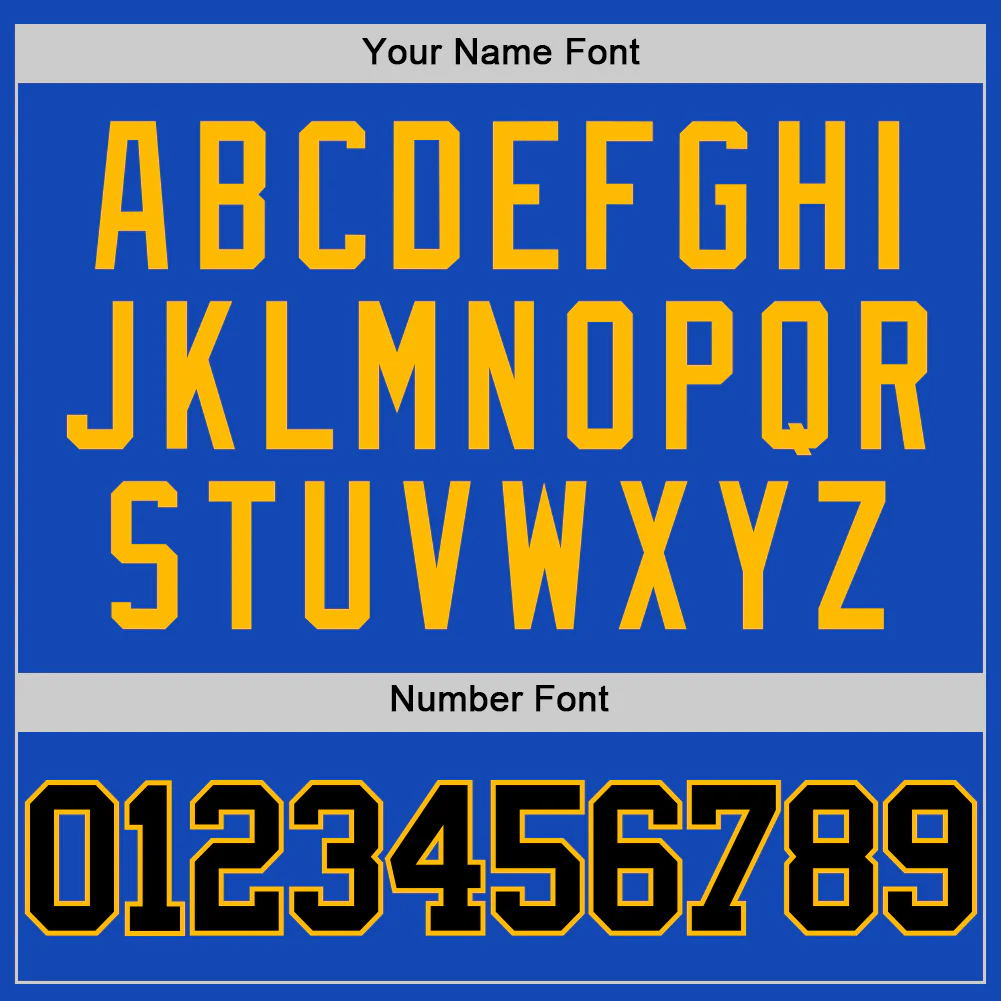 Custom Thunder Blue Black-Gold Authentic Basketball Jersey - Image 4