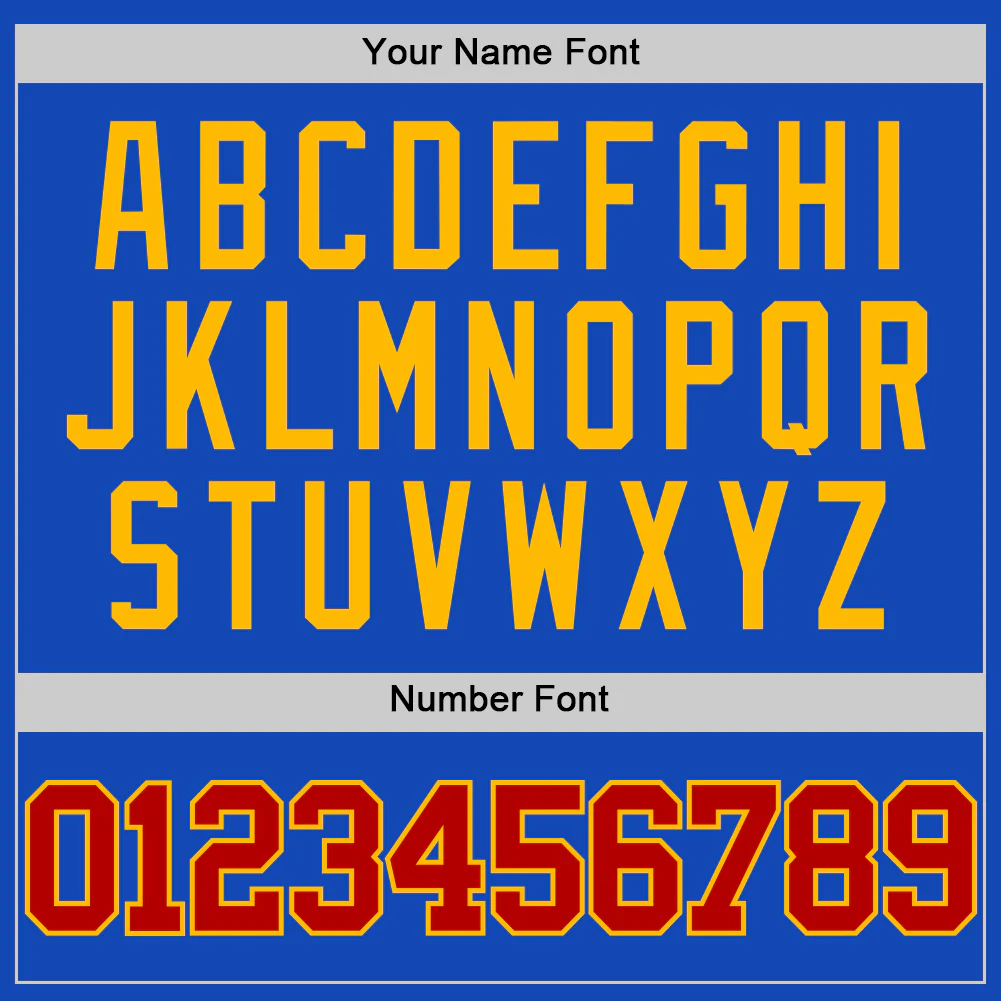 Custom Thunder Blue Red-Gold Authentic Basketball Jersey - Image 4