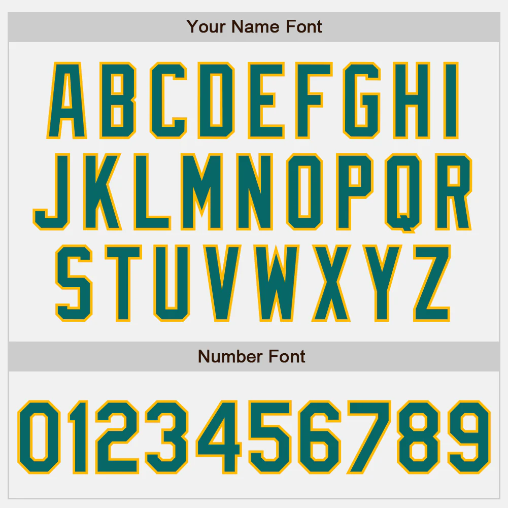 Custom White Teal-Gold Authentic Two Tone Baseball Jersey - Image 5