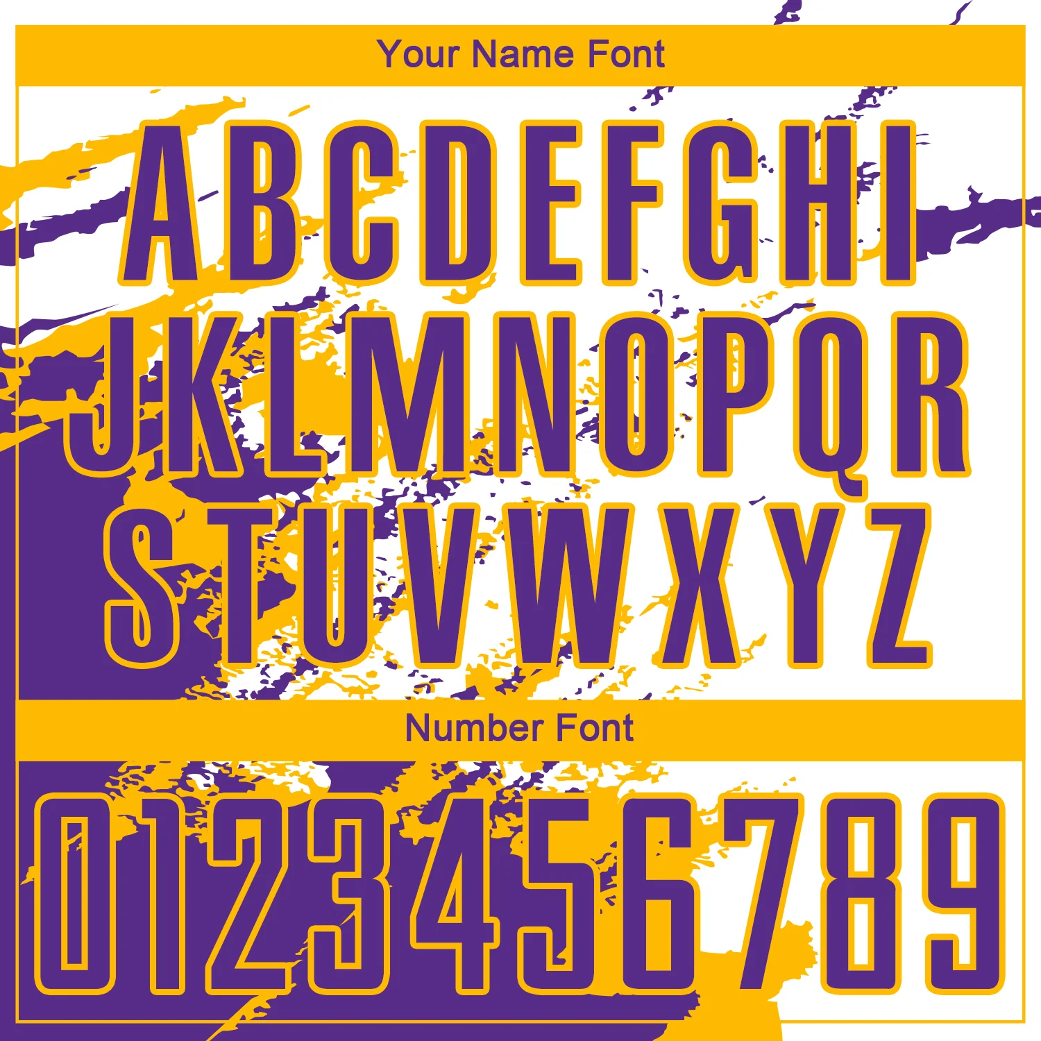 Custom White Purple-Gold Abstract Fragment Art Splash Sublimation Soccer Uniform Jersey - Image 6