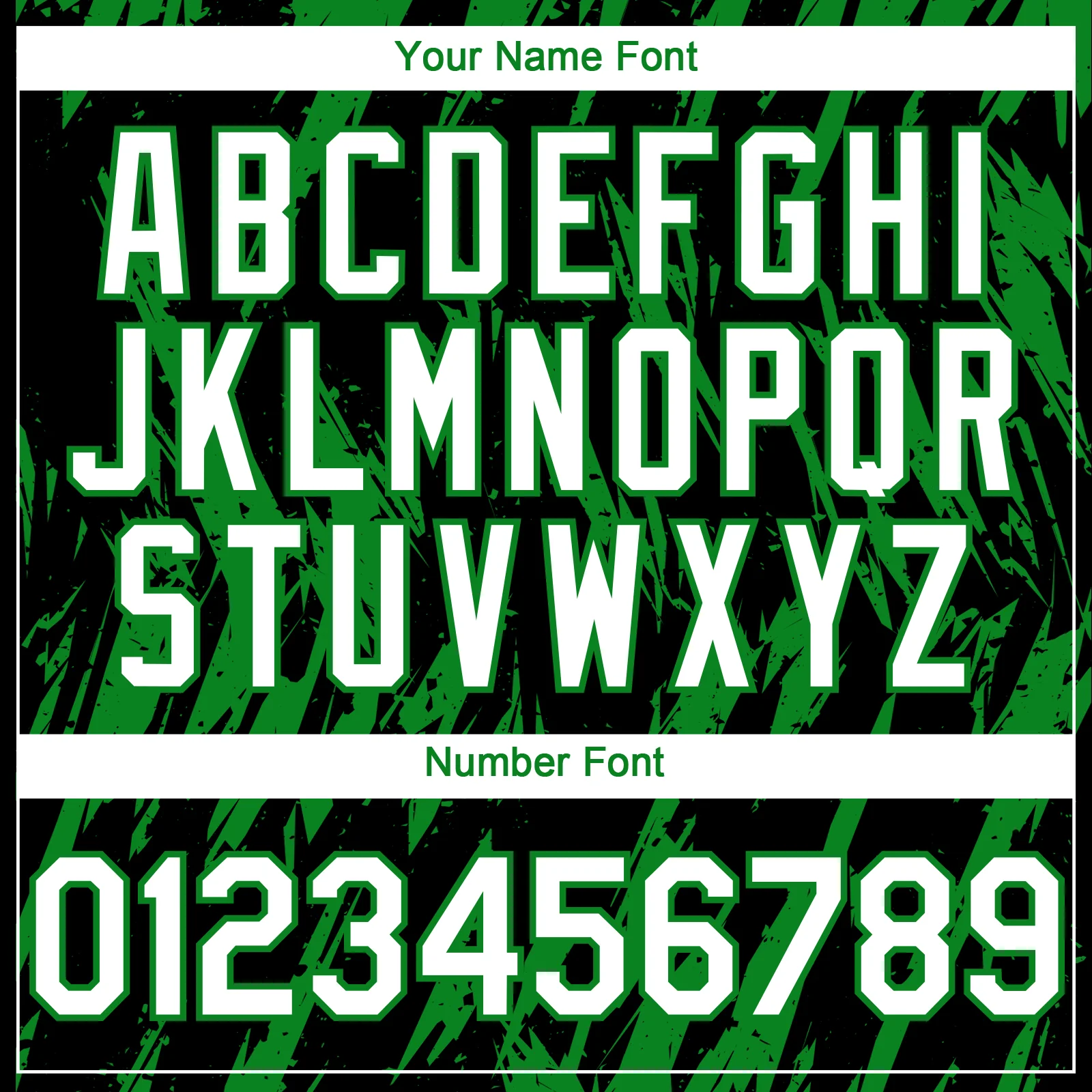 Custom Black White-Grass Green Splatter Torn Sharp Brush Stroke Authentic Baseball Jersey - Image 5