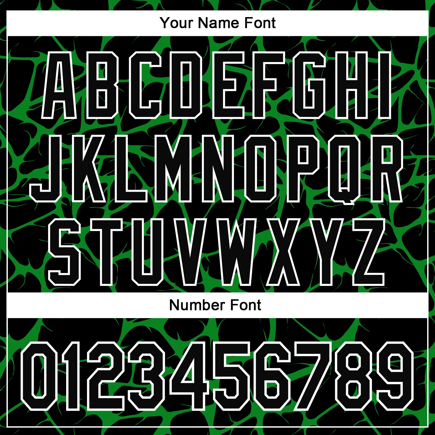 Custom Black Grass Green-White Abstract Network Bomber Full-Snap Varsity Letterman Hoodie Jacket - Image 6
