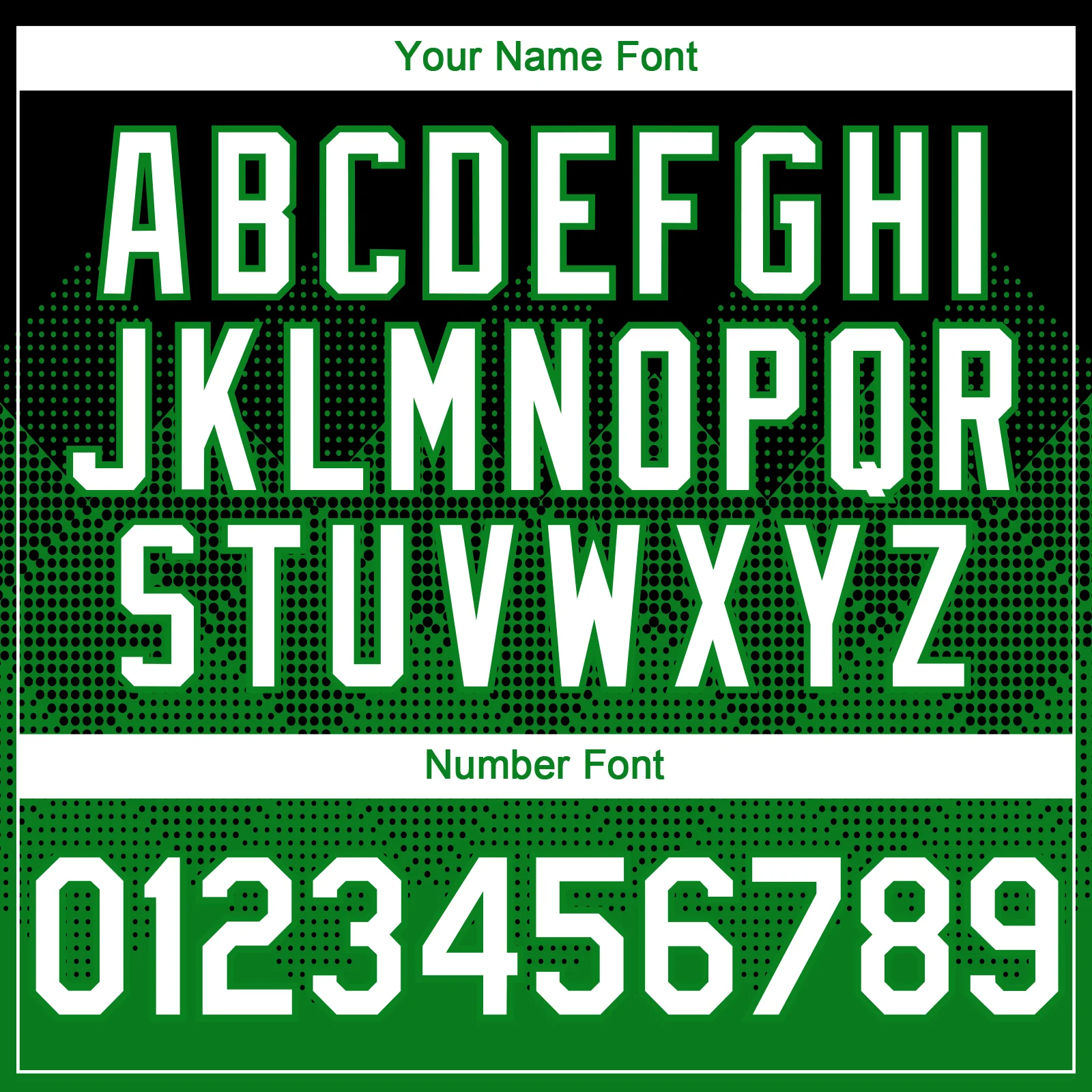 Custom Black White-Grass Green 3D Gradient Square Shape Authentic Baseball Jersey - Image 5