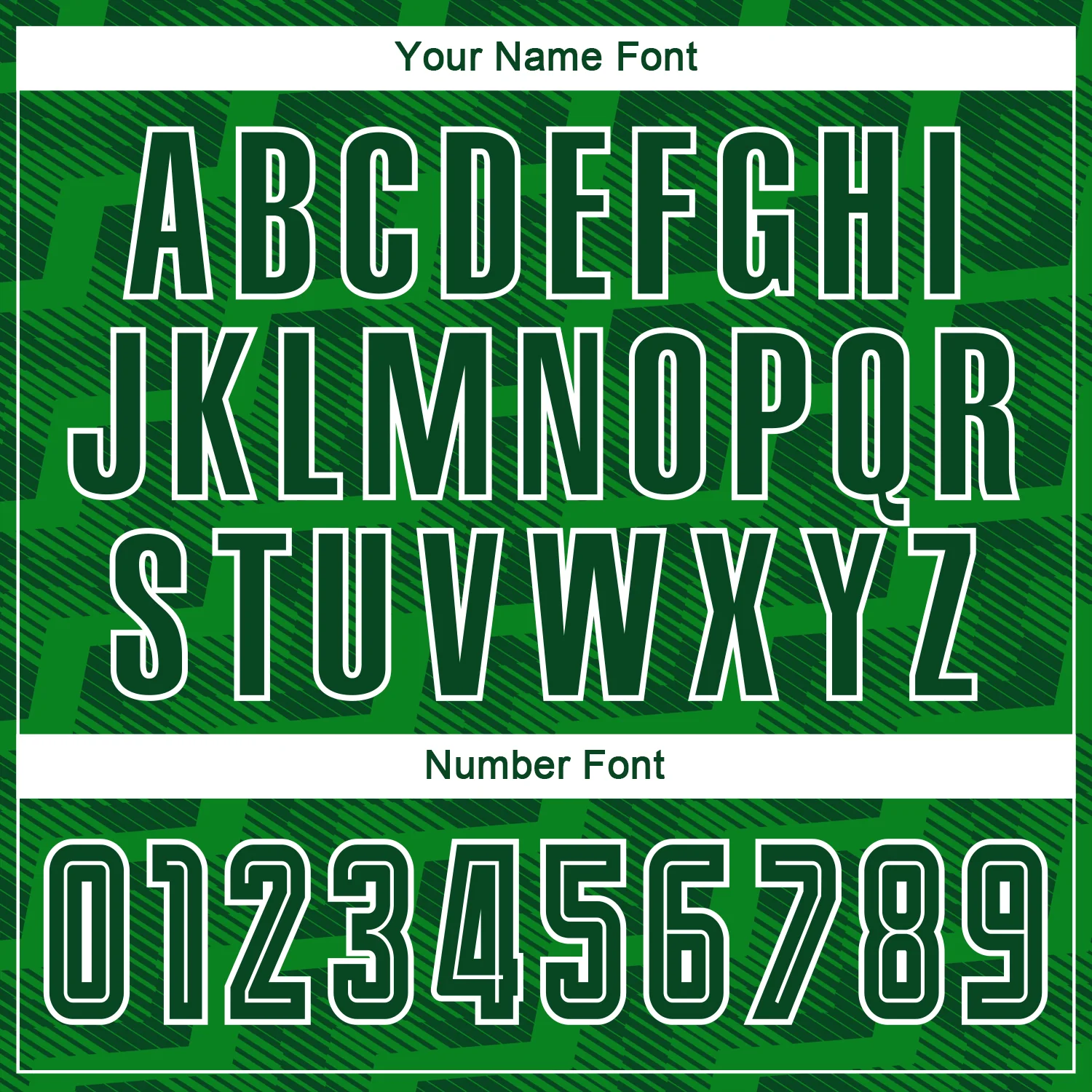 Custom Green Grass Green-White Line Sublimation Soccer Uniform Jersey - Image 6