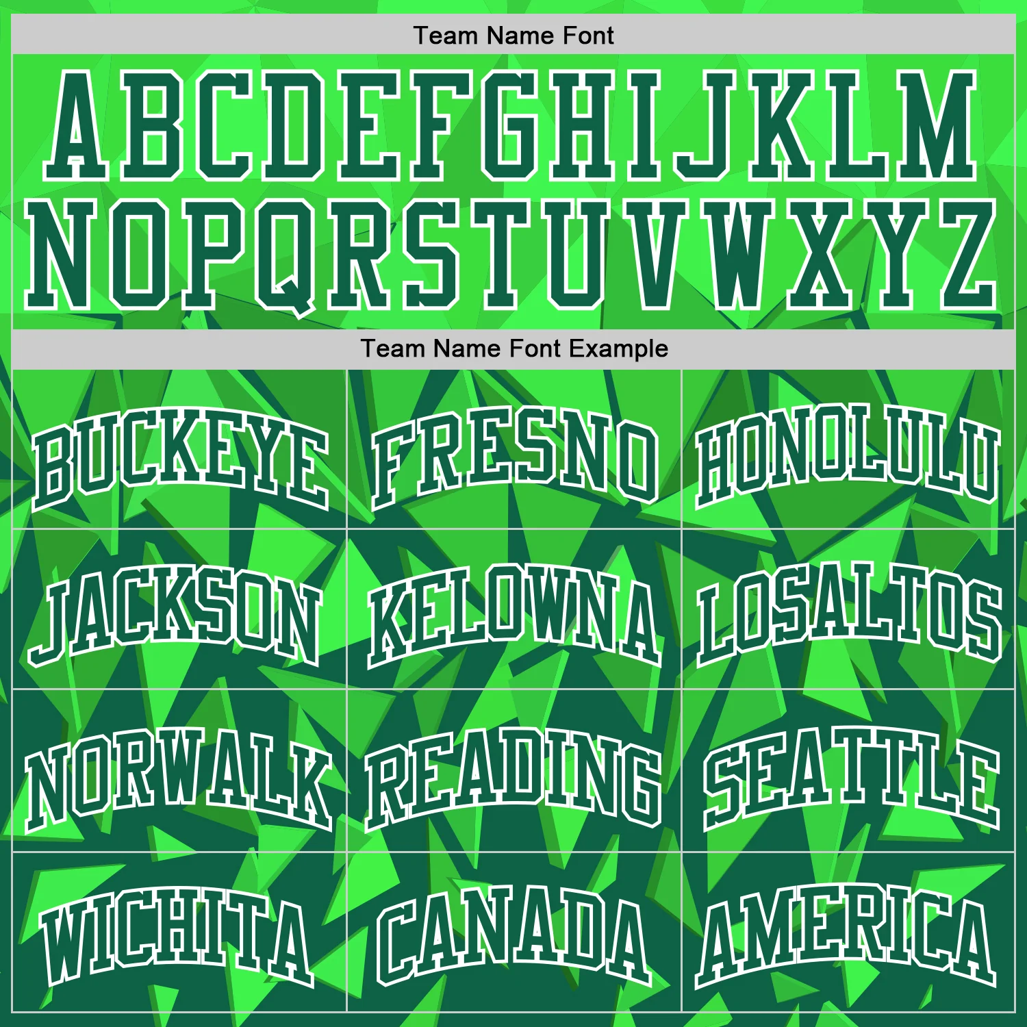 Custom Green Grass Green-White Geometric Shape Round Neck Sublimation Basketball Suit Jersey - Image 4