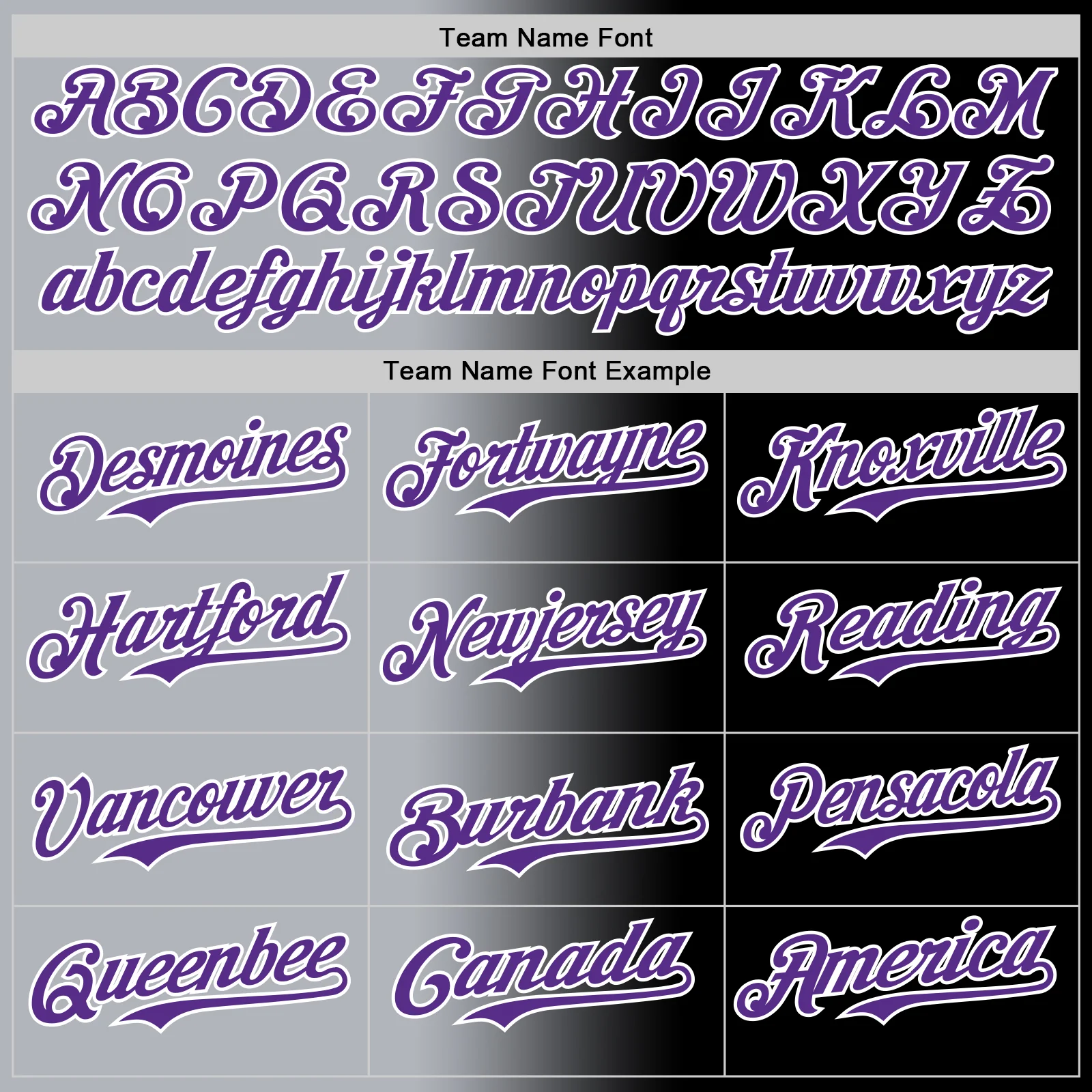 Custom Black Purple Gray-White Authentic Gradient Fashion Baseball Jersey - Image 4