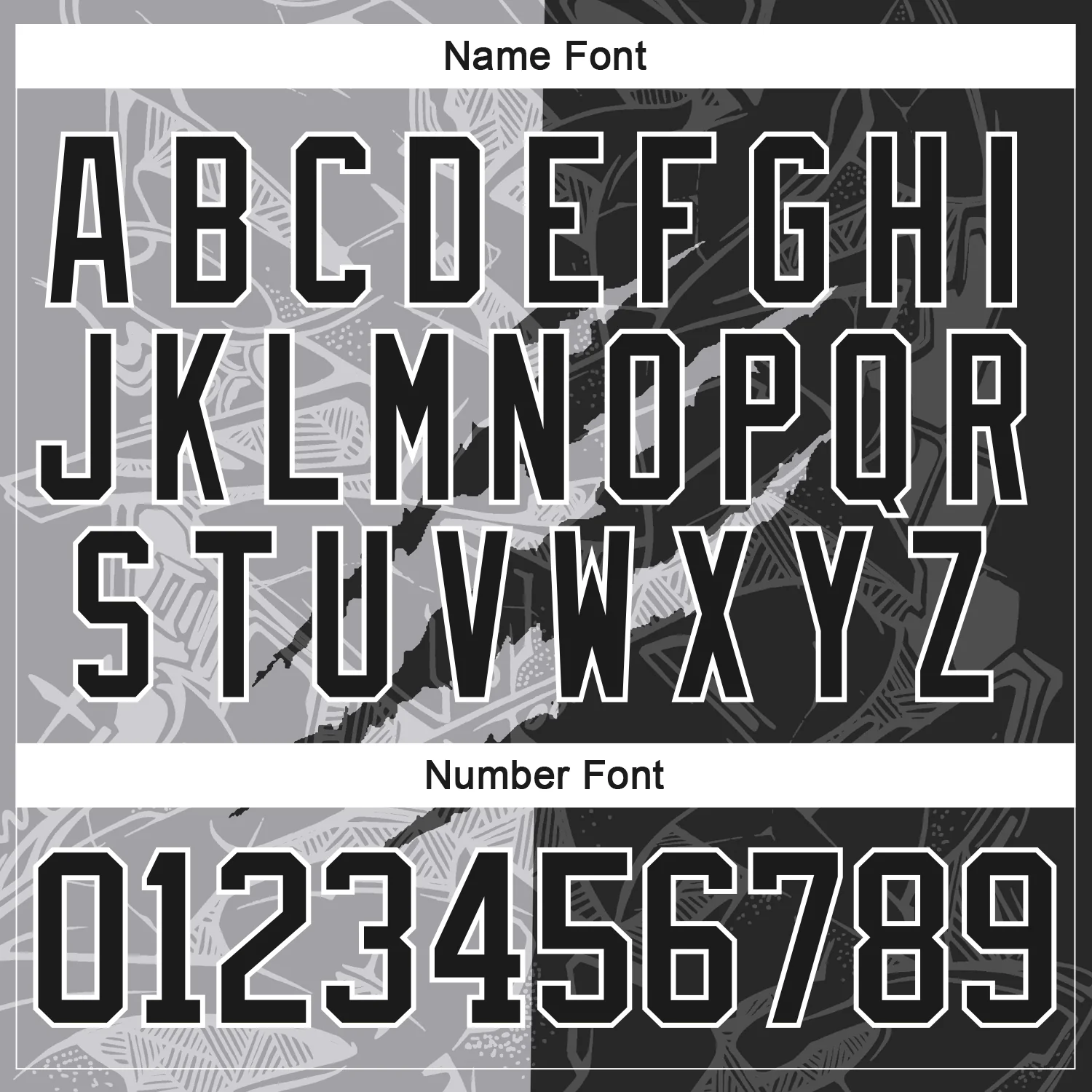 Custom Black Gray-White 3D Pattern Gradient Fashion Scratch Hockey Lace Neck Jersey - Image 5