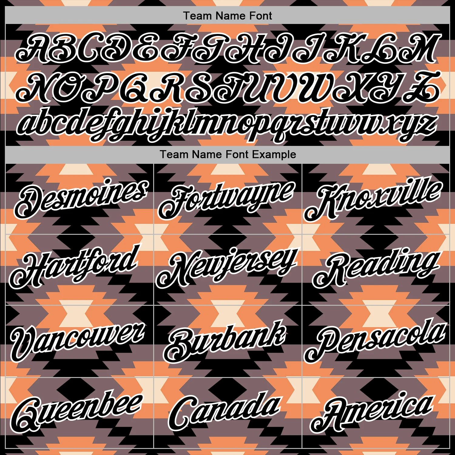 Custom Stitched Black Gray Orange-White 3D Mexico Aztec Pattern Sports Pullover Sweatshirt Hoodie - Image 3