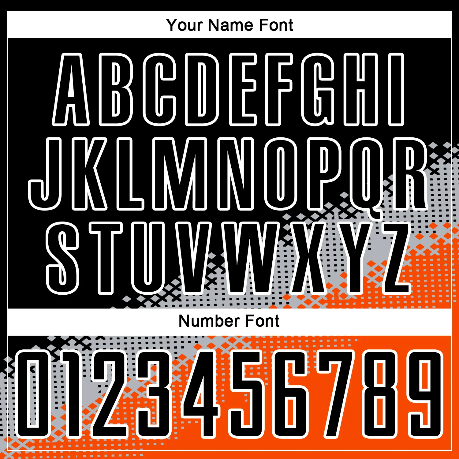 Custom Black Gray-Orange Gradient Geometric Shape Sublimation Soccer Uniform Jersey - Image 6