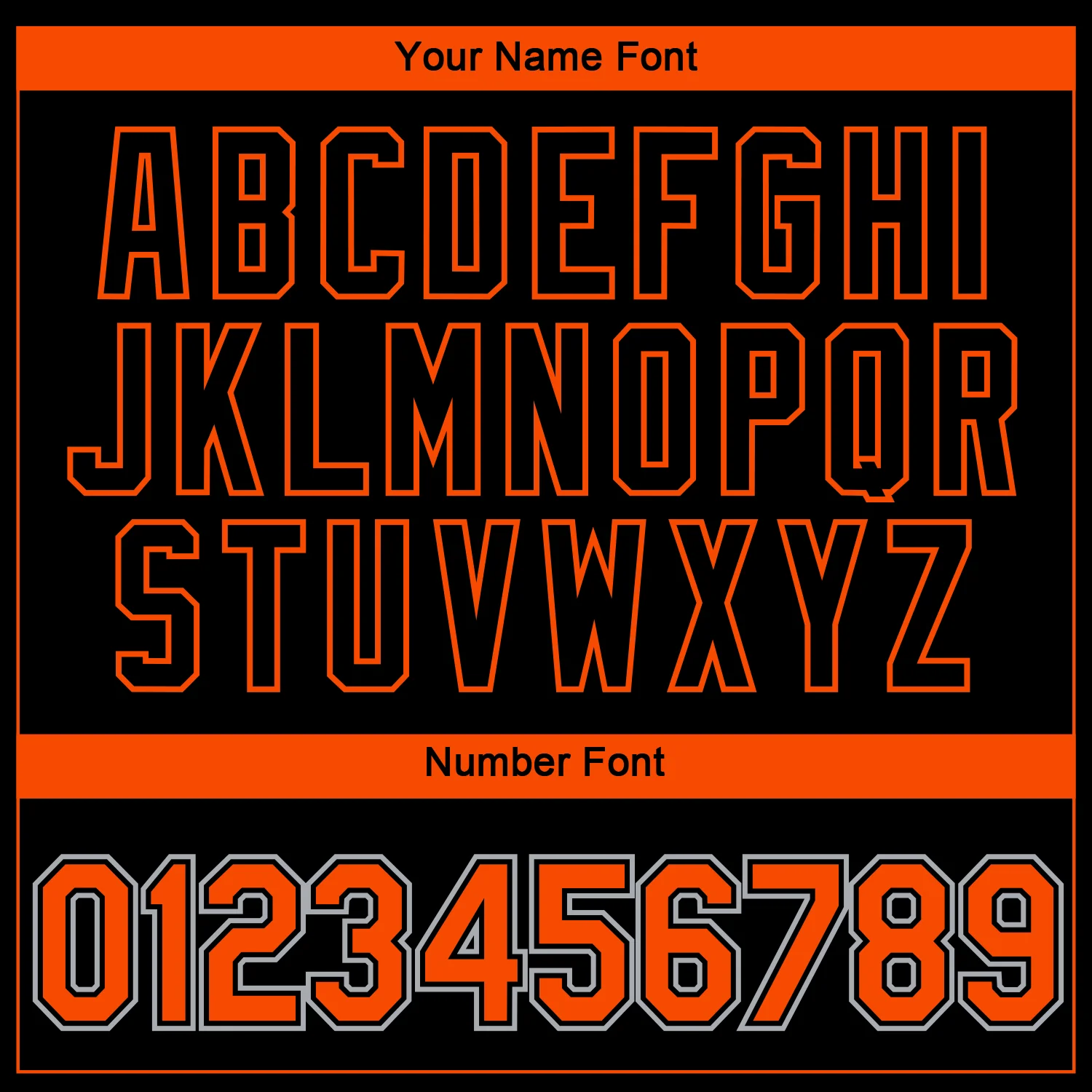 Custom Black Orange-Gray 3D San Francisco City Edition Fade Fashion Performance T-Shirt - Image 4