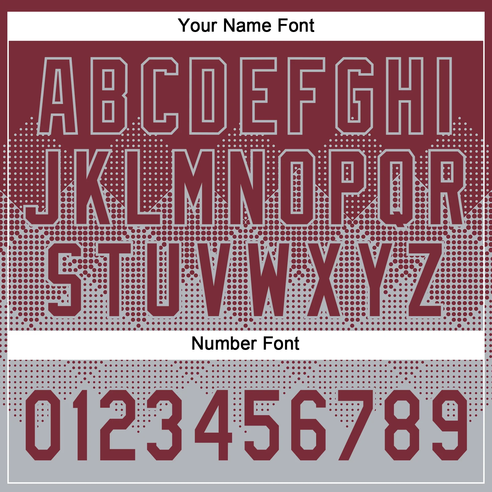 Custom Burgundy Gray 3D Gradient Square Shape Two-Button Unisex Softball Jersey - Image 5