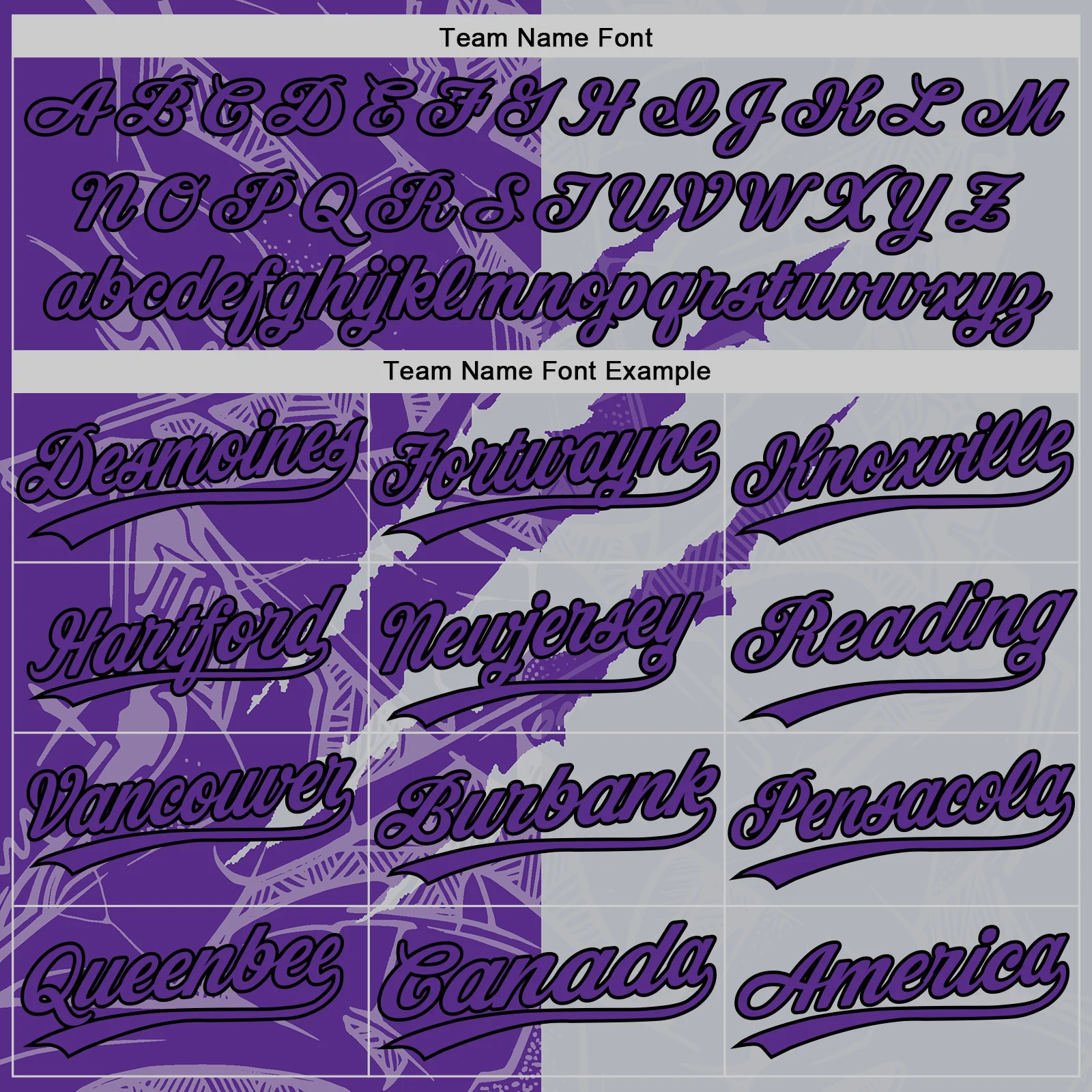 Custom Graffiti Pattern Purple Gray-Black 3D Scratch Two-Button Unisex Softball Jersey - Image 4