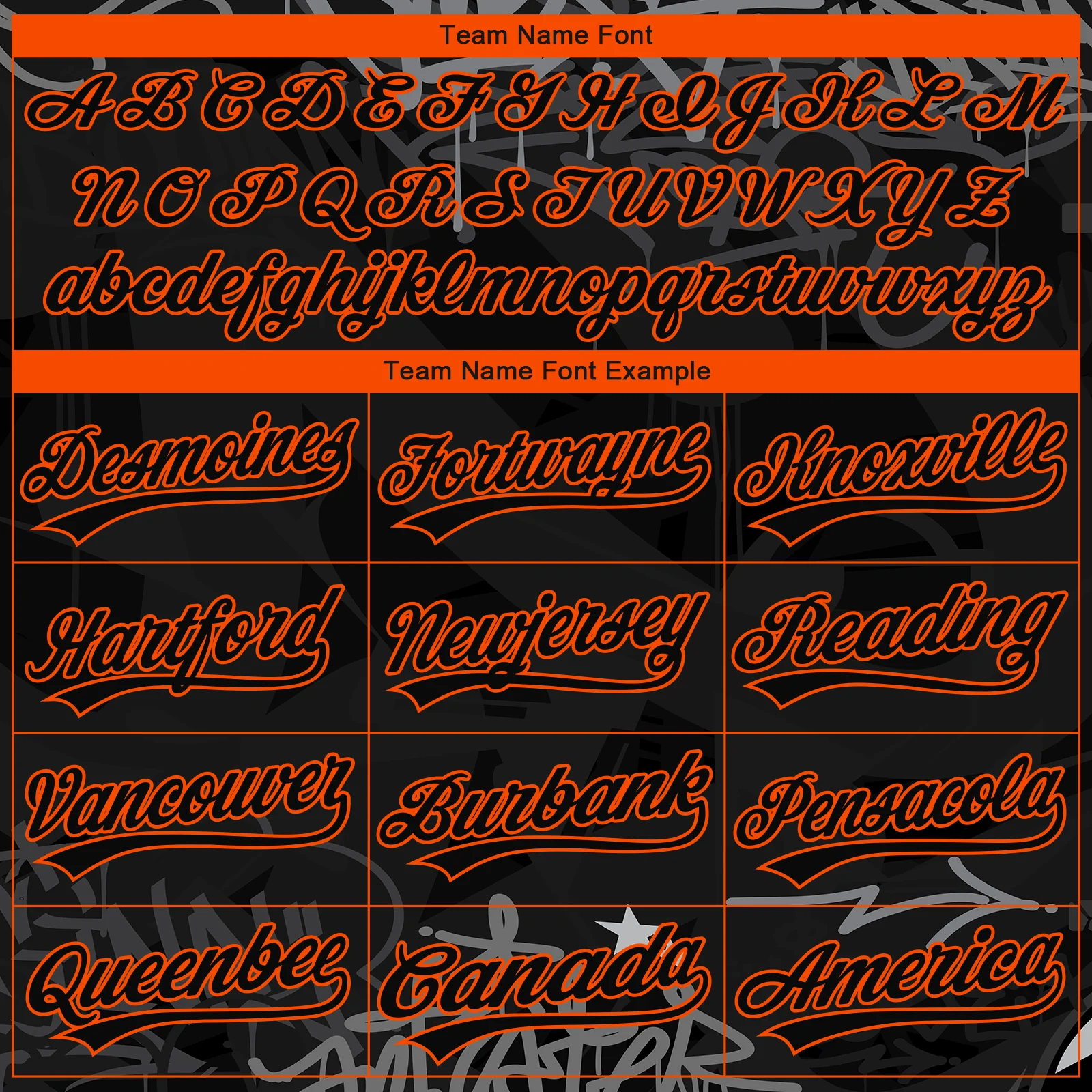 Custom Stitched Black Gray-Orange 3D Graffiti Splash Street Art Sports Pullover Sweatshirt Hoodie - Image 3