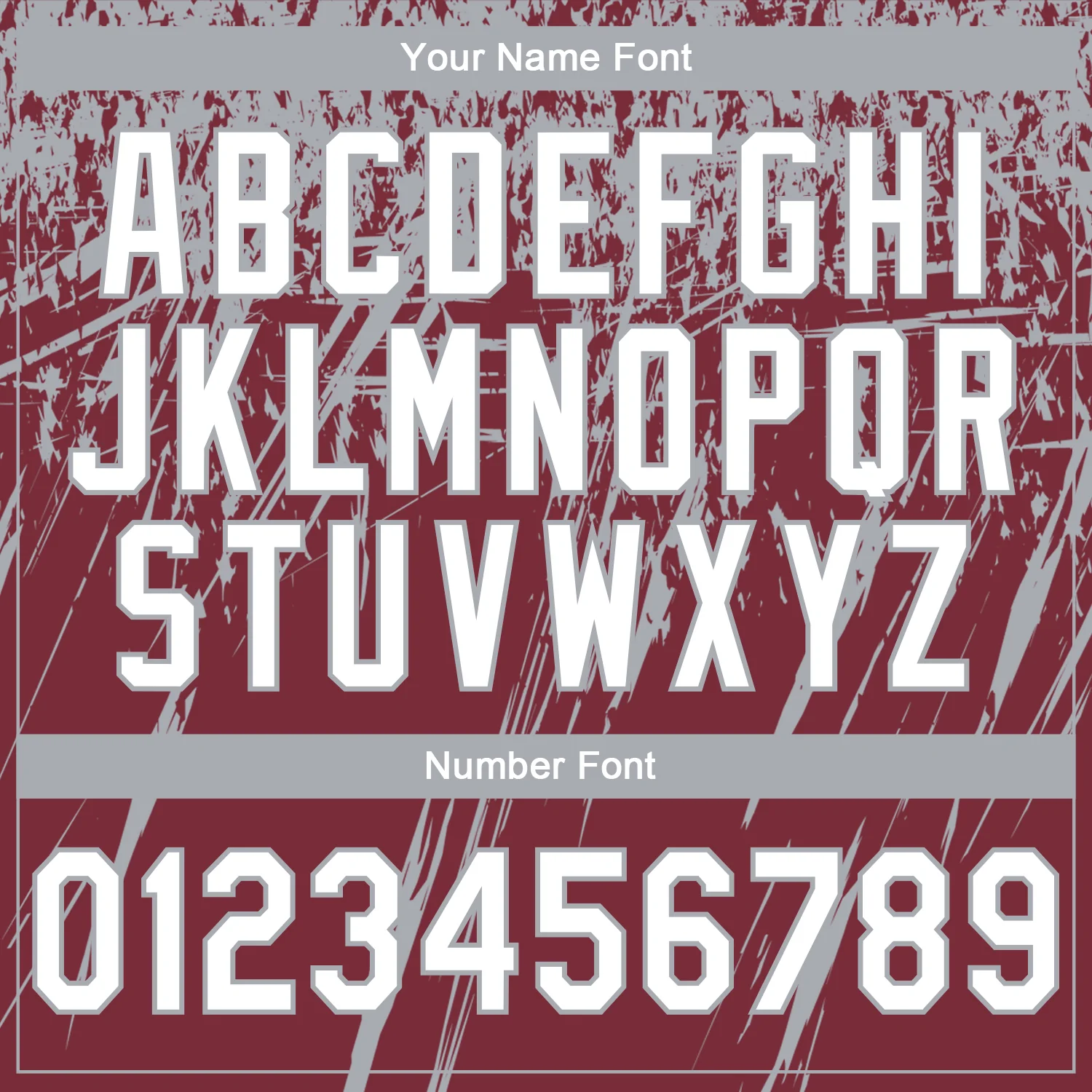 Custom Stitched Burgundy White-Gray 3D Pattern Design Splash Grunge Art Sports Pullover Sweatshirt Hoodie - Image 4