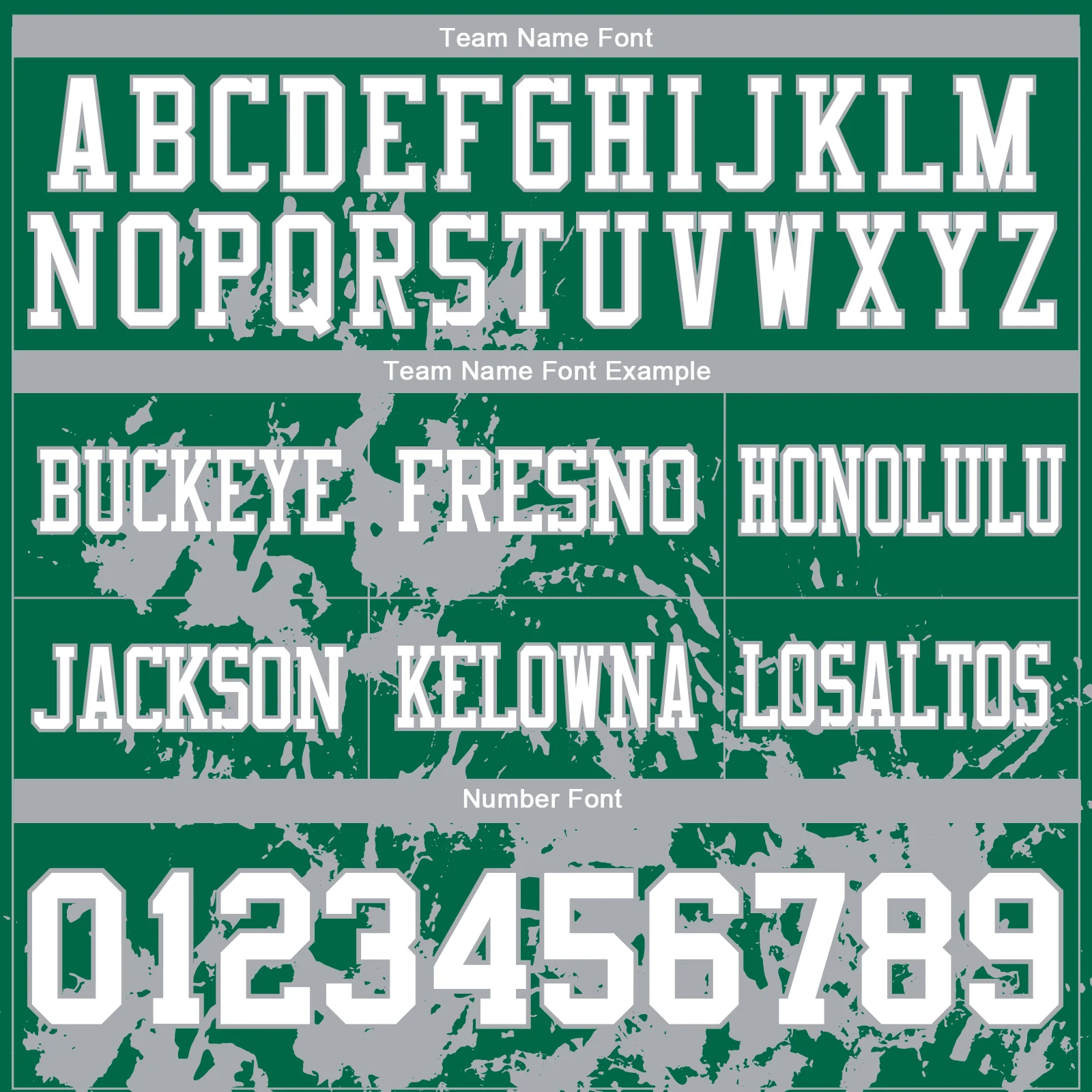 Custom Kelly Green White-Gray 3D Pattern Splash Authentic Football Jersey - Image 3