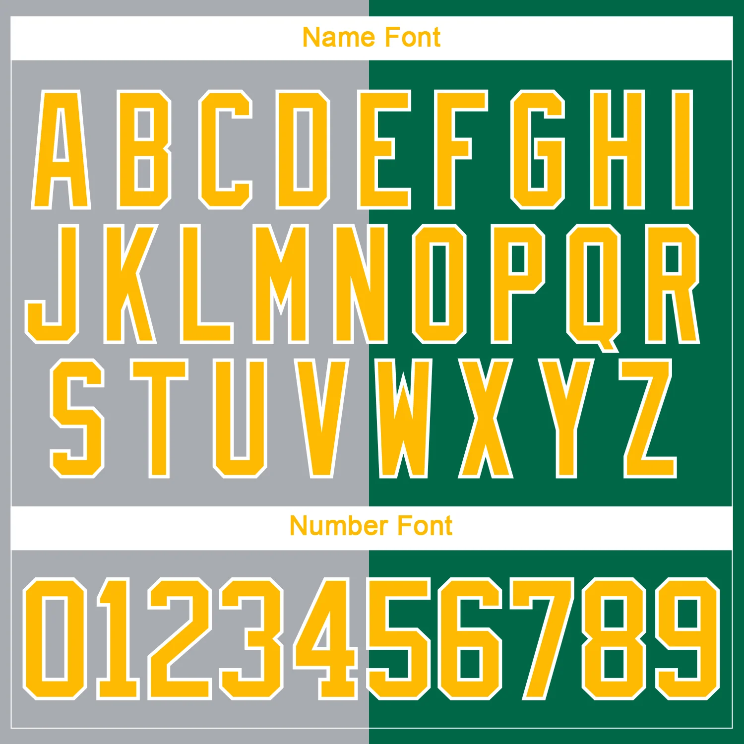 Custom Kelly Green Gold Gray-White Split Fashion Hockey Lace Neck Jersey - Image 7