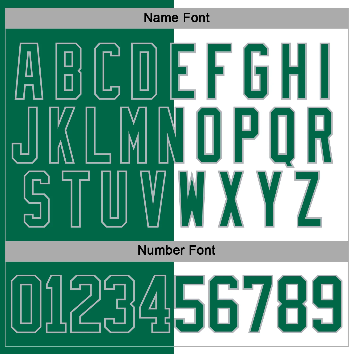 Custom Kelly Green Gray-White Split Fashion Hockey Lace Neck Jersey - Image 5