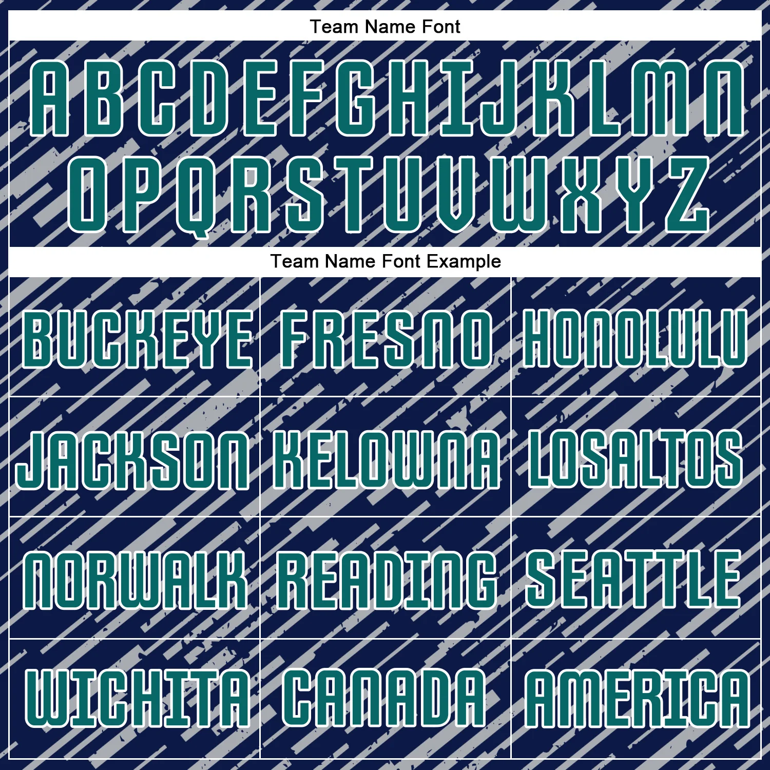 Custom Navy Teal Gray-White Line Sports Sublimation Soccer Uniform Jersey - Image 5