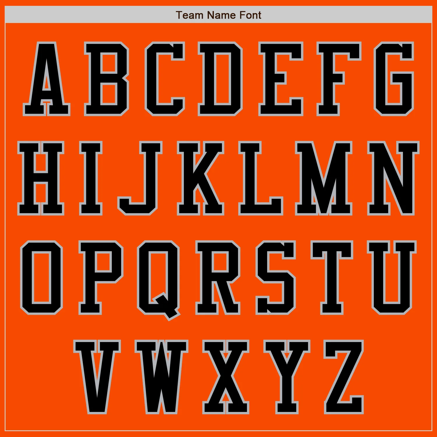 Custom Orange Black-Gray Bomber Varsity Letterman Zipper Jacket - Image 5