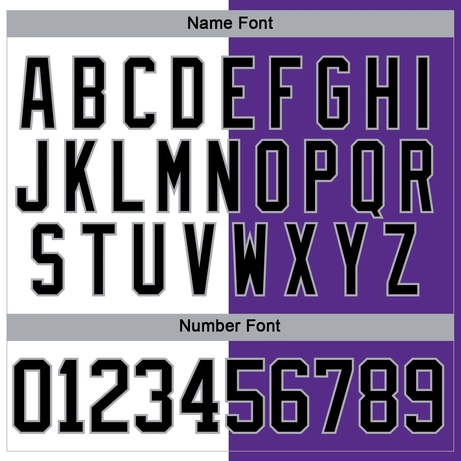 Custom Purple Black Gray-White Split Fashion Hockey Lace Neck Jersey - Image 7