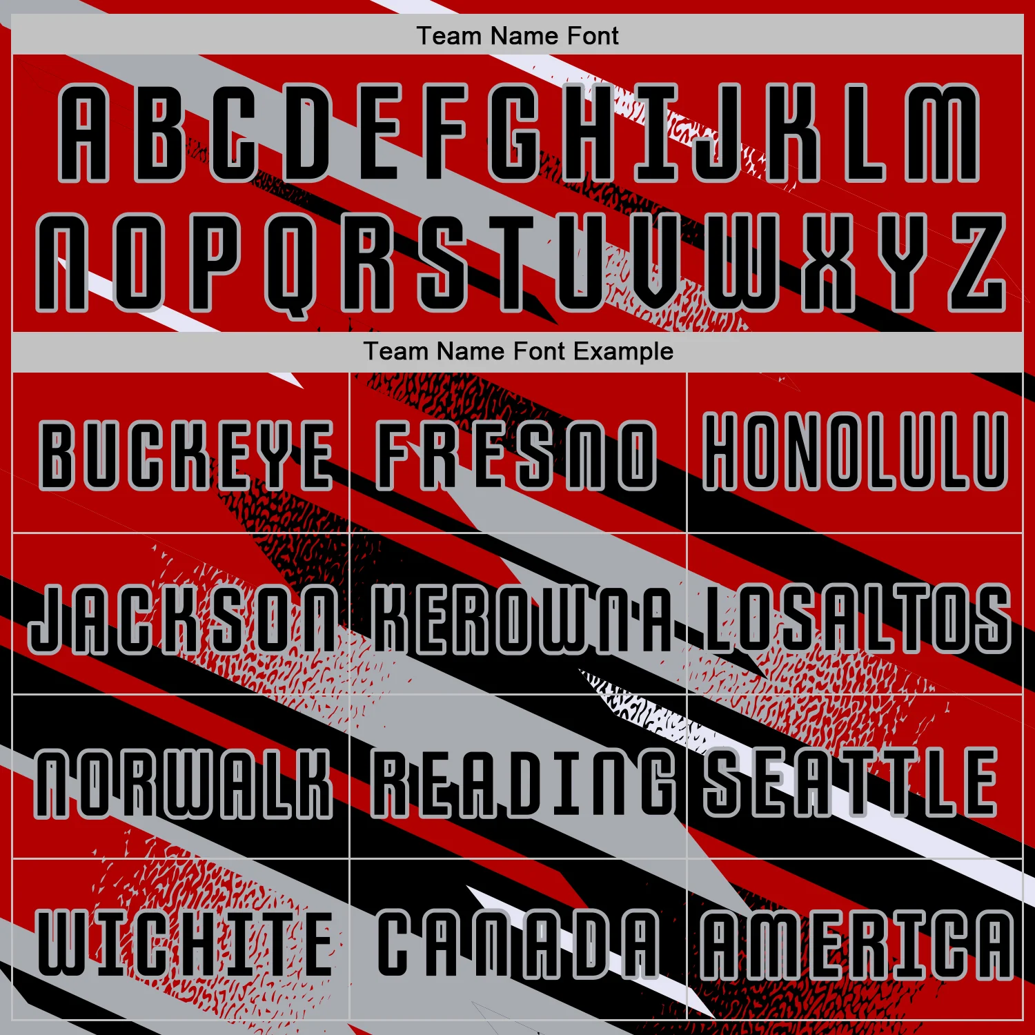 Custom Red Black Gray-White Grunge Stripe And Grainy Sports Sublimation Soccer Uniform Jersey - Image 5