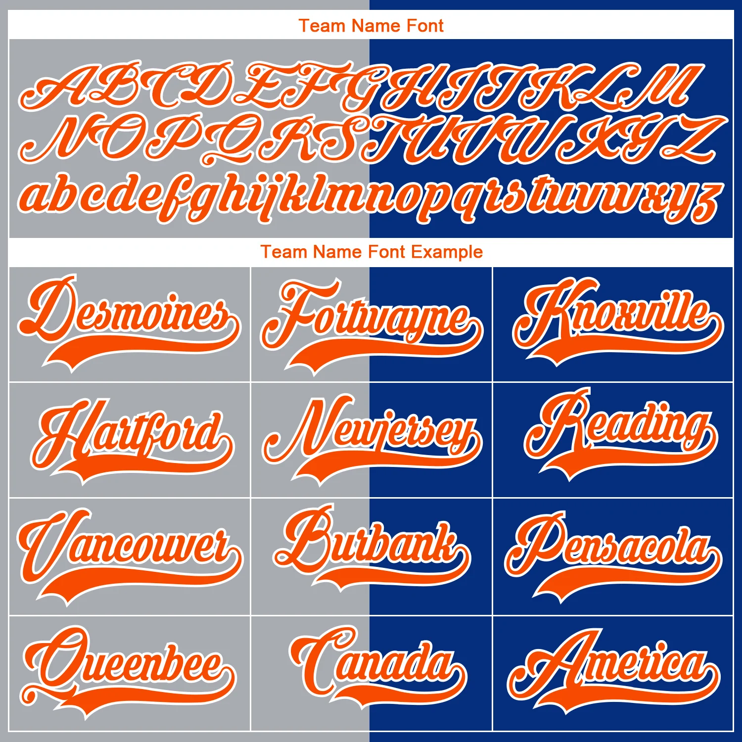 Custom Royal Orange Gray-White Split Fashion Hockey Lace Neck Jersey - Image 6