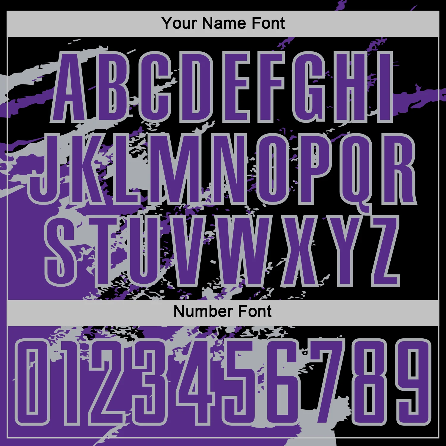 Custom Black Purple-Gray Abstract Fragment Art Splash Sports Sublimation Soccer Uniform Jersey - Image 6