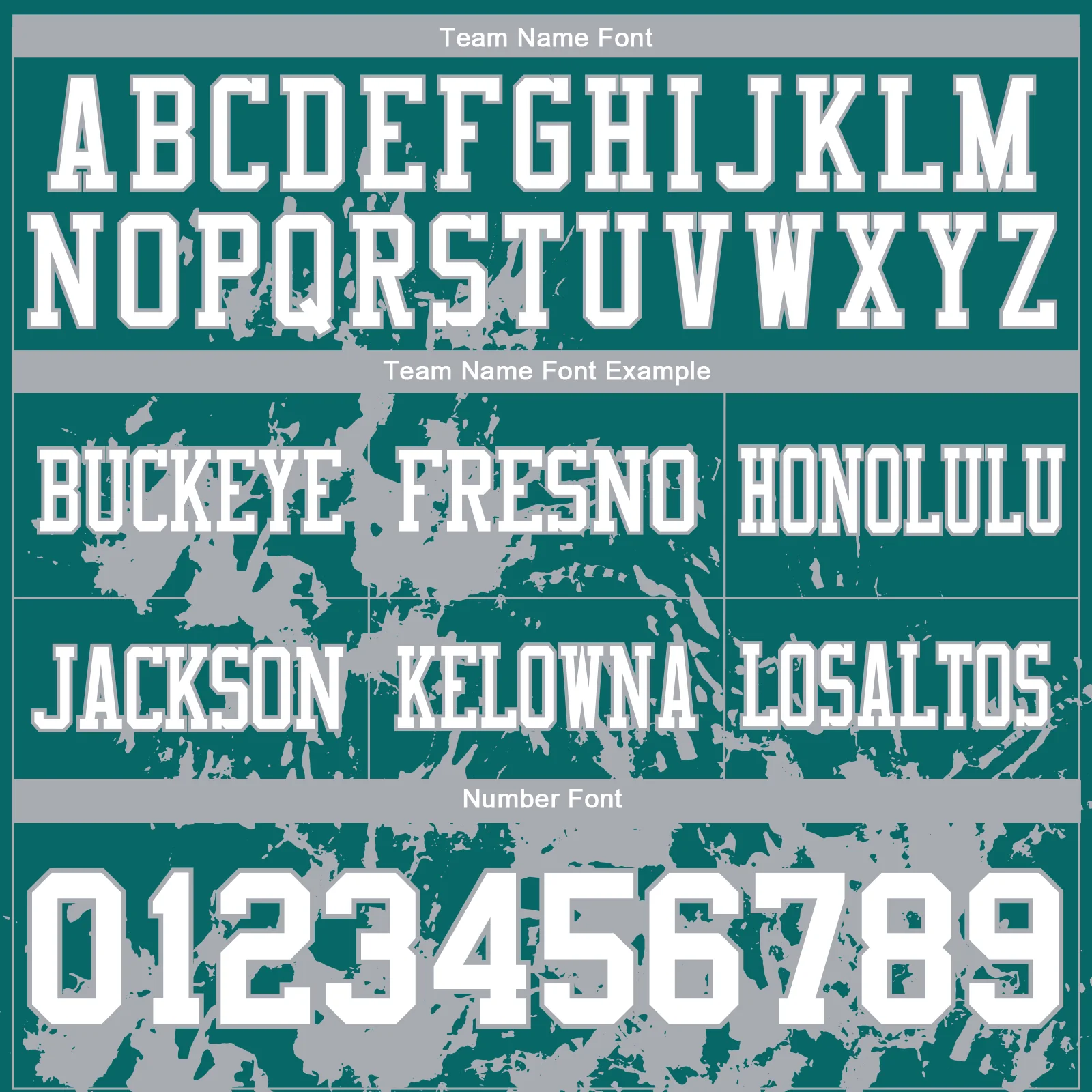 Custom Teal White-Gray 3D Pattern Splash Authentic Football Jersey - Image 3