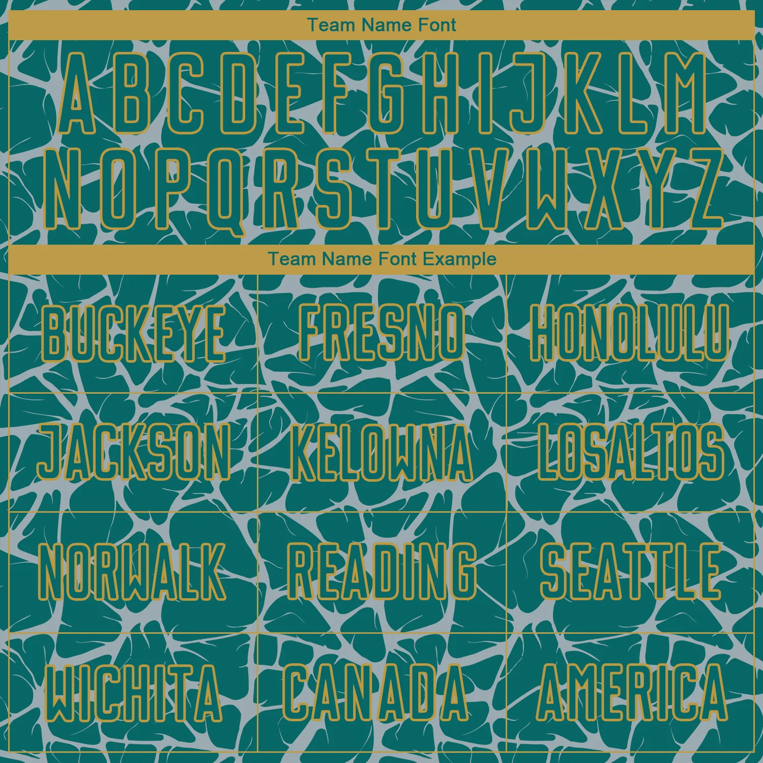 Custom Teal Gray-Old Gold Abstract Network Splash Sublimation Soccer Uniform Jersey - Image 5