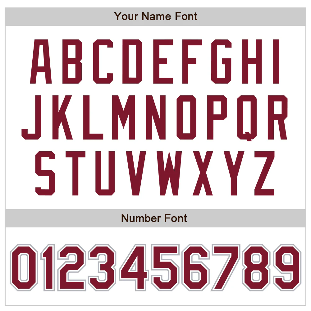 Custom White Crimson-Gray Authentic Baseball Jersey - Image 8