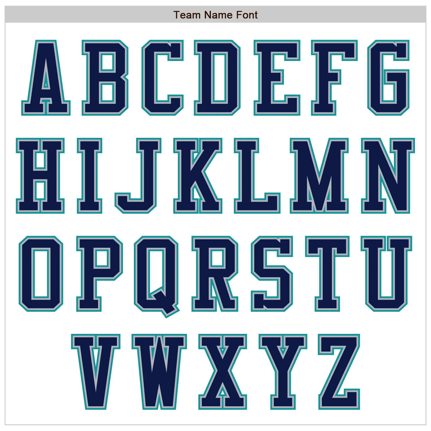 Custom White Navy Gray-Teal Authentic Baseball Jersey - Image 3