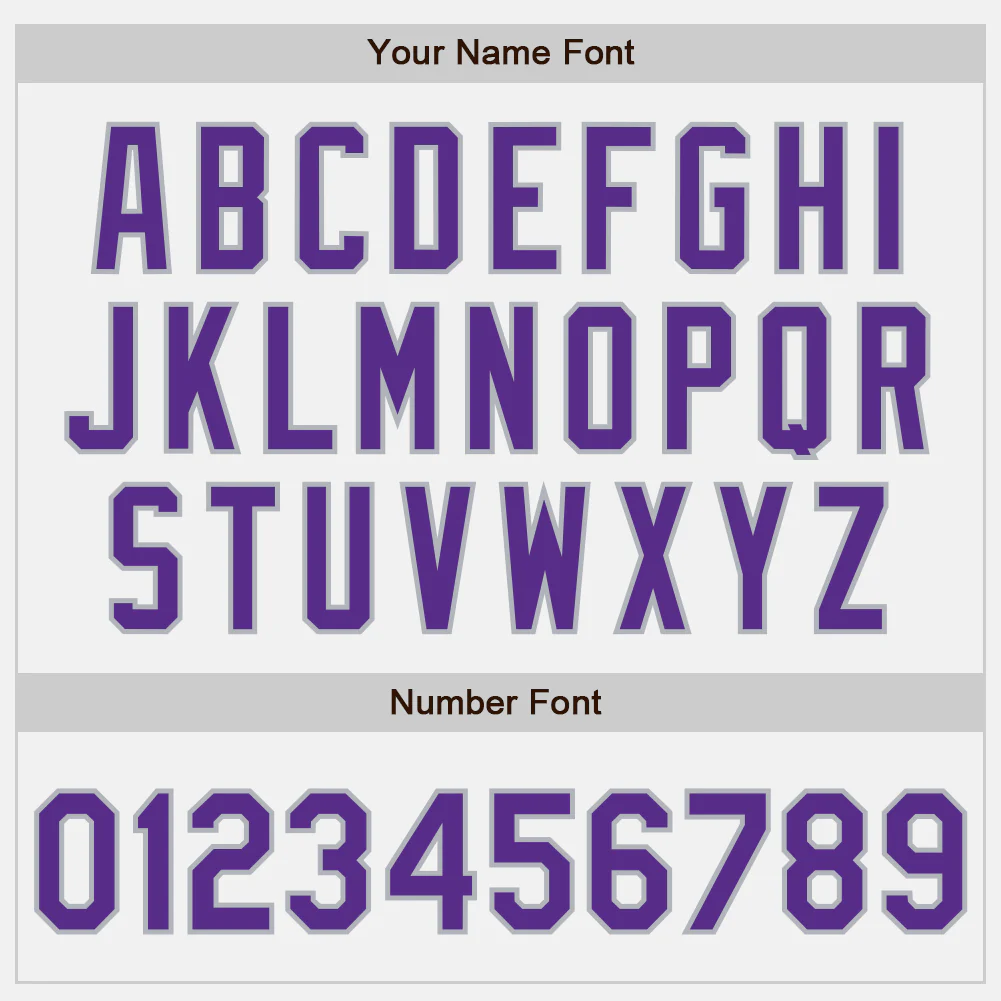 Custom White Purple-Gray Authentic Two Tone Baseball Jersey - Image 5