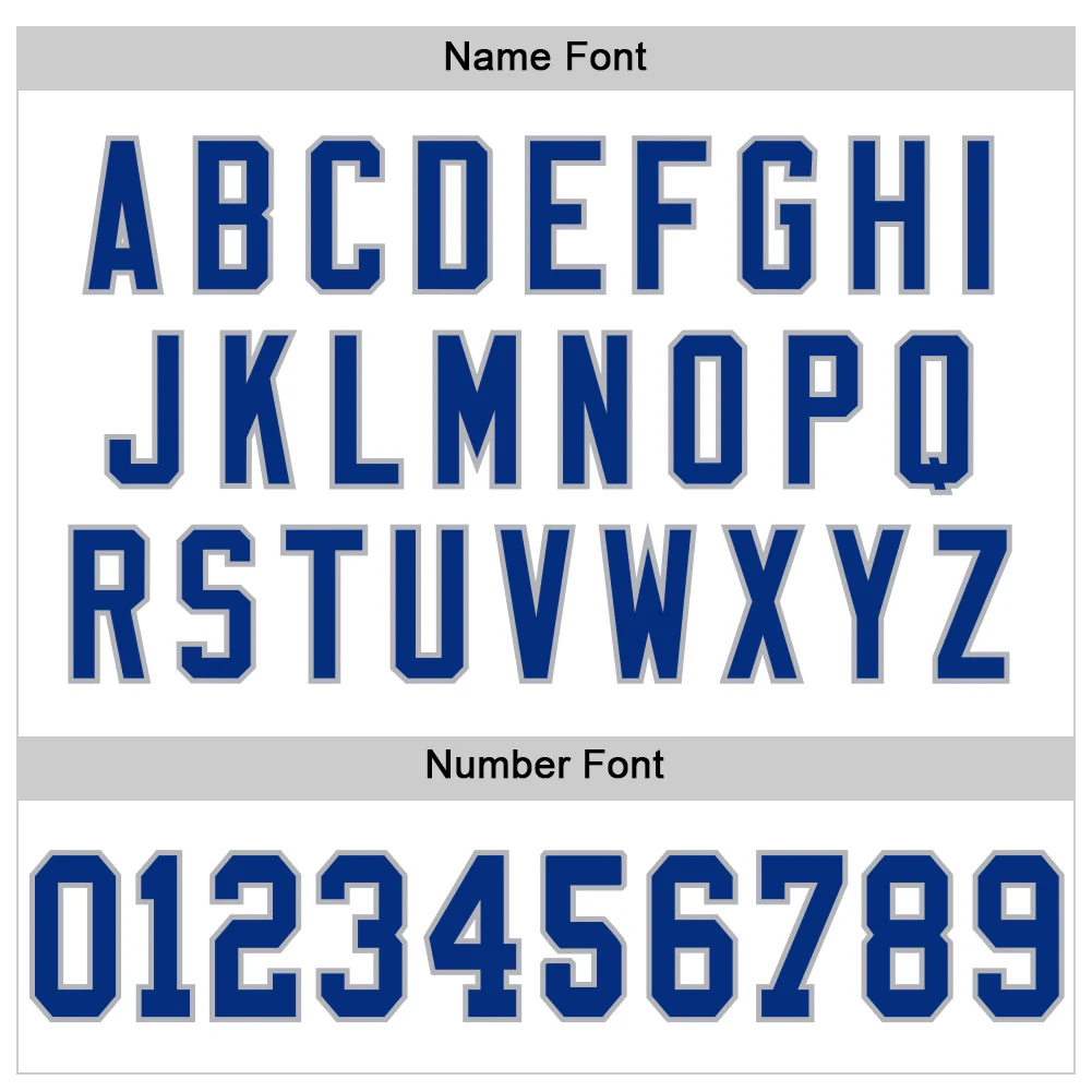 Custom White Royal-Gray Mesh Authentic Football Jersey - Image 4
