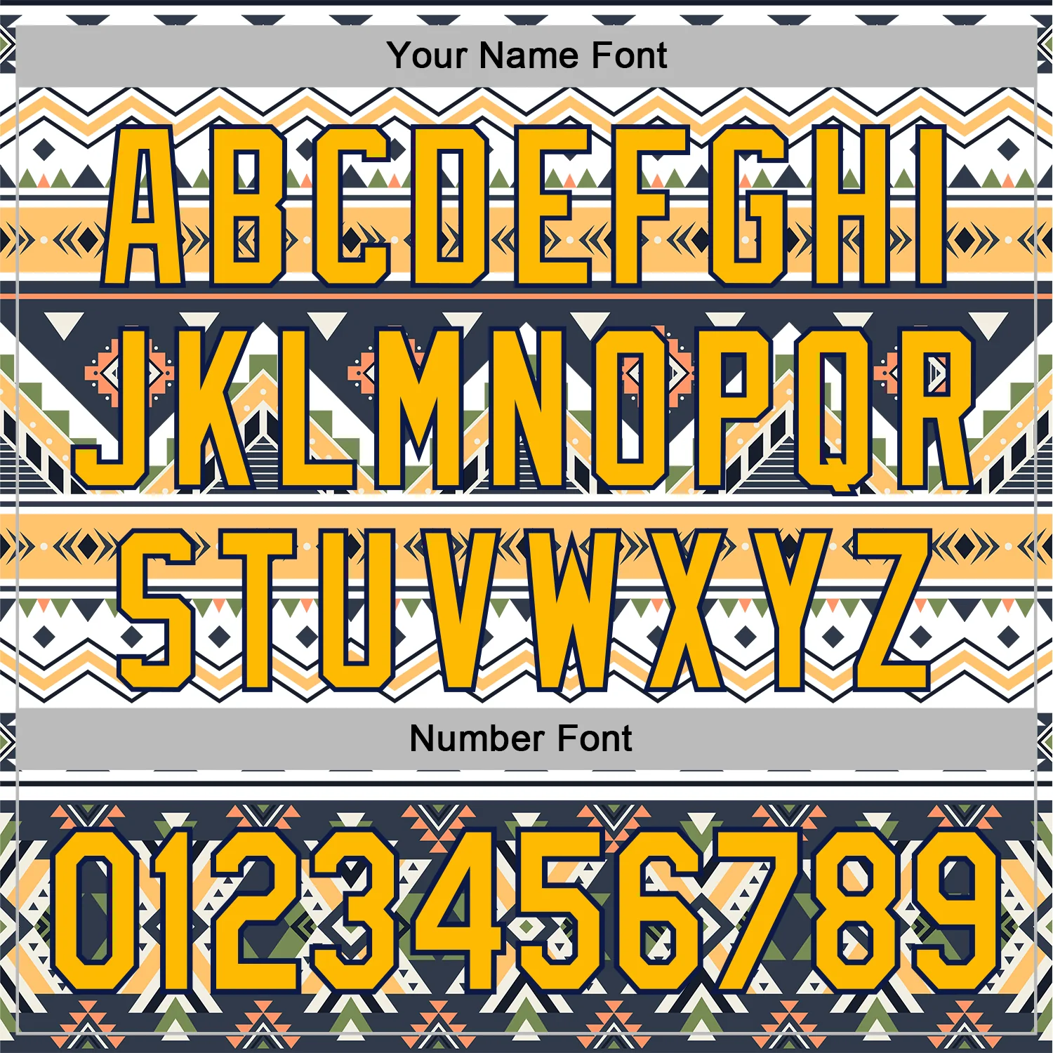 Custom Stitched White Gold Gray Green-Navy 3D Mexico Aztec Pattern Sports Pullover Sweatshirt Hoodie - Image 4