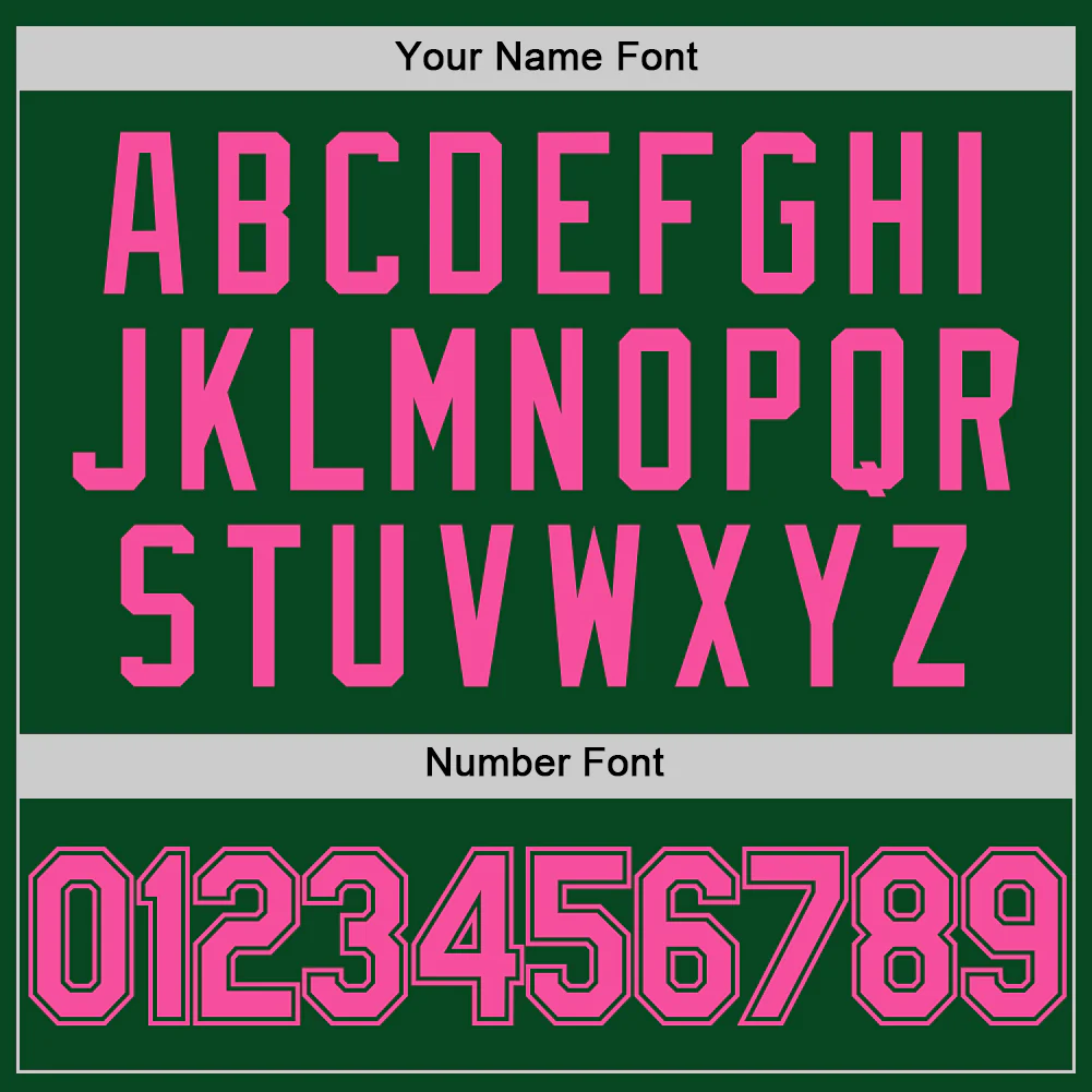 Custom Green Pink Authentic Throwback Basketball Jersey - Image 4